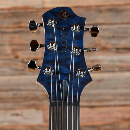 Relish Mary One Transparent Blue Electric Guitars / Semi-Hollow