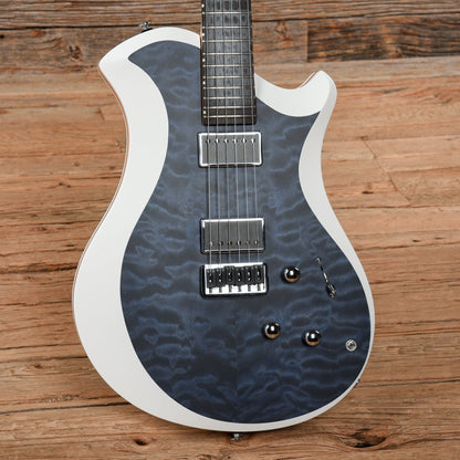 Relish Mary One Transparent Blue Electric Guitars / Semi-Hollow