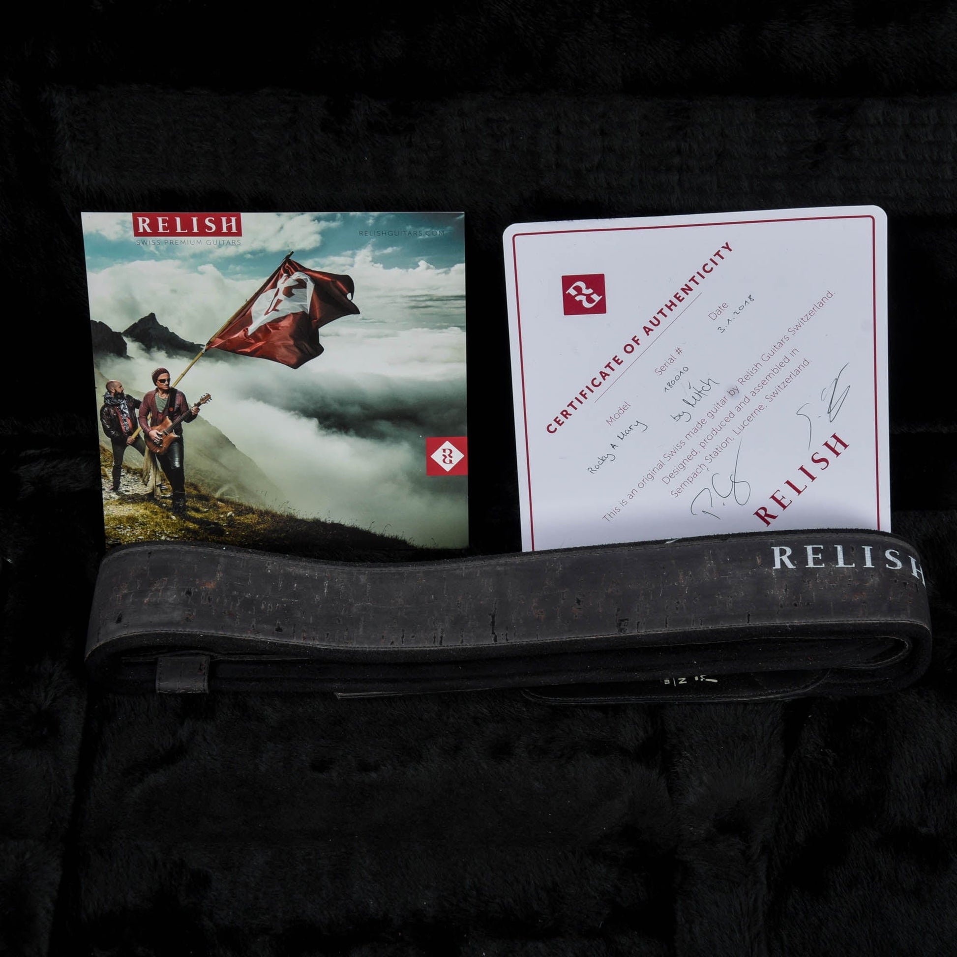 Relish Rocky A Mary Piezo Anthracite 2018 Electric Guitars / Solid Body