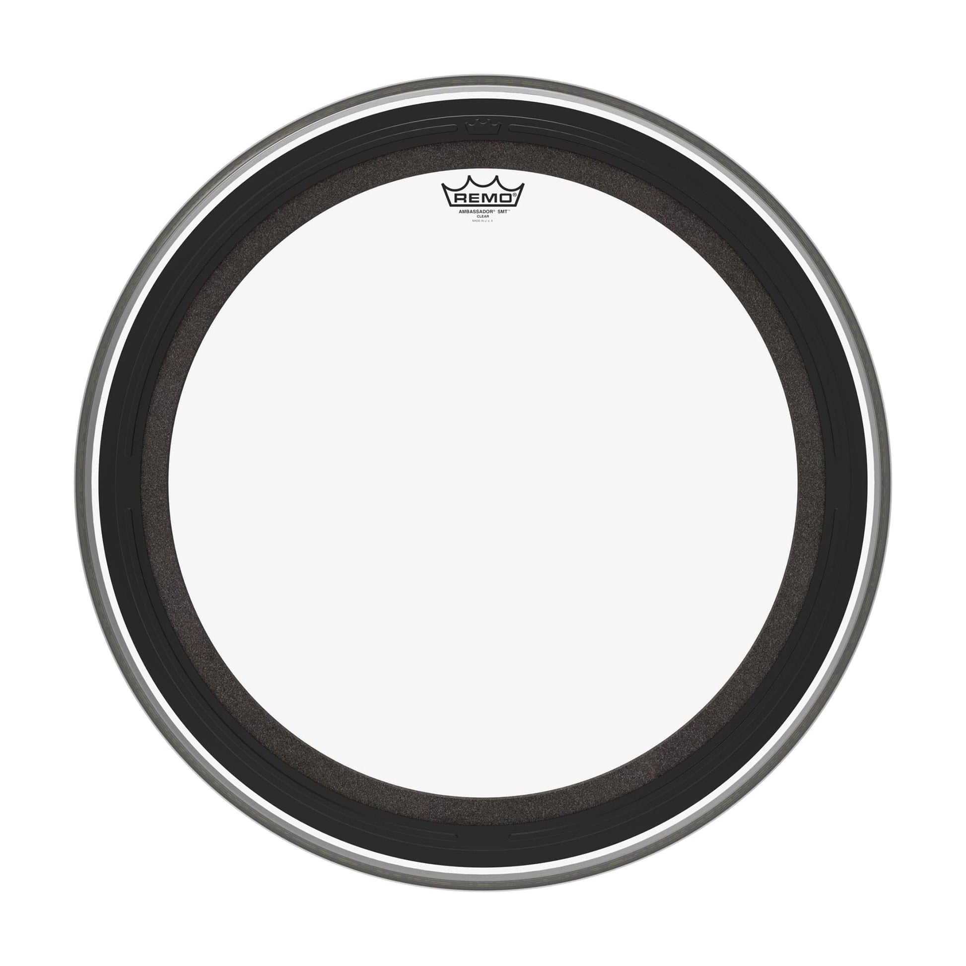 Remo 24" Ambassador SMT Clear Bass Drumhead Drums and Percussion / Parts and Accessories / Heads