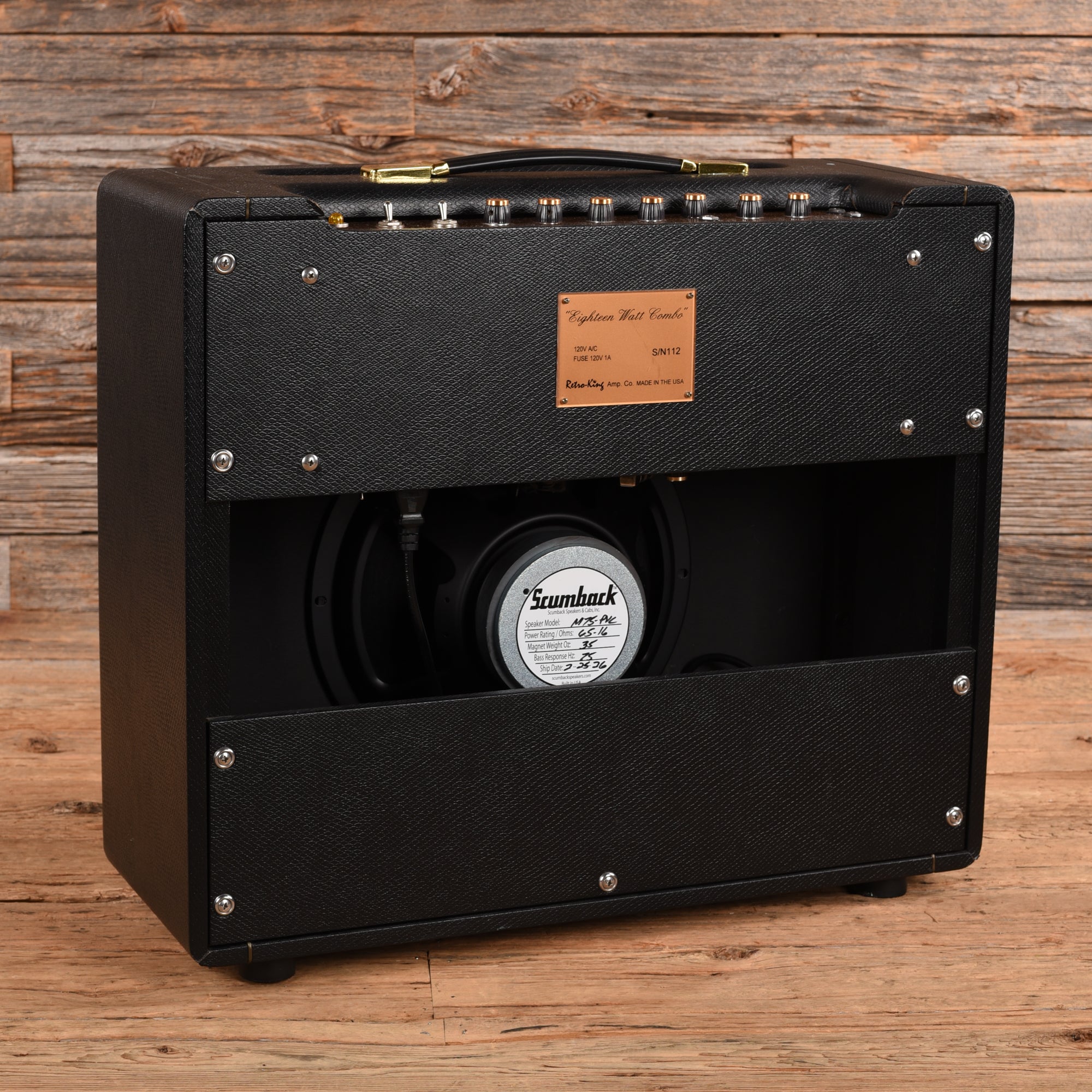 Retro King Eighteen Watt Combo Amplifiers