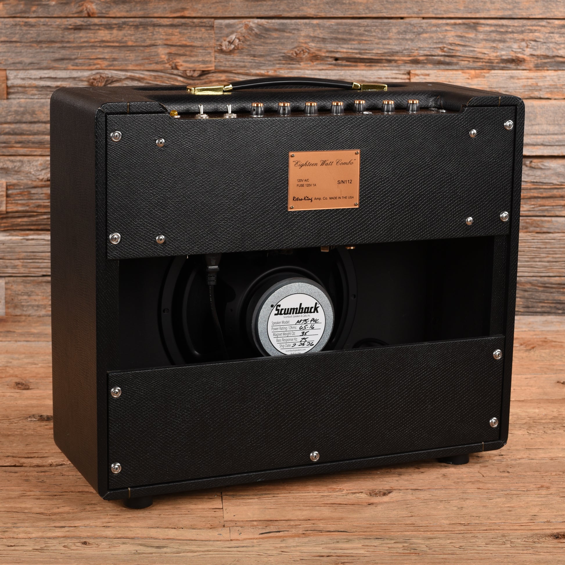 Retro King Eighteen Watt Combo Amplifiers