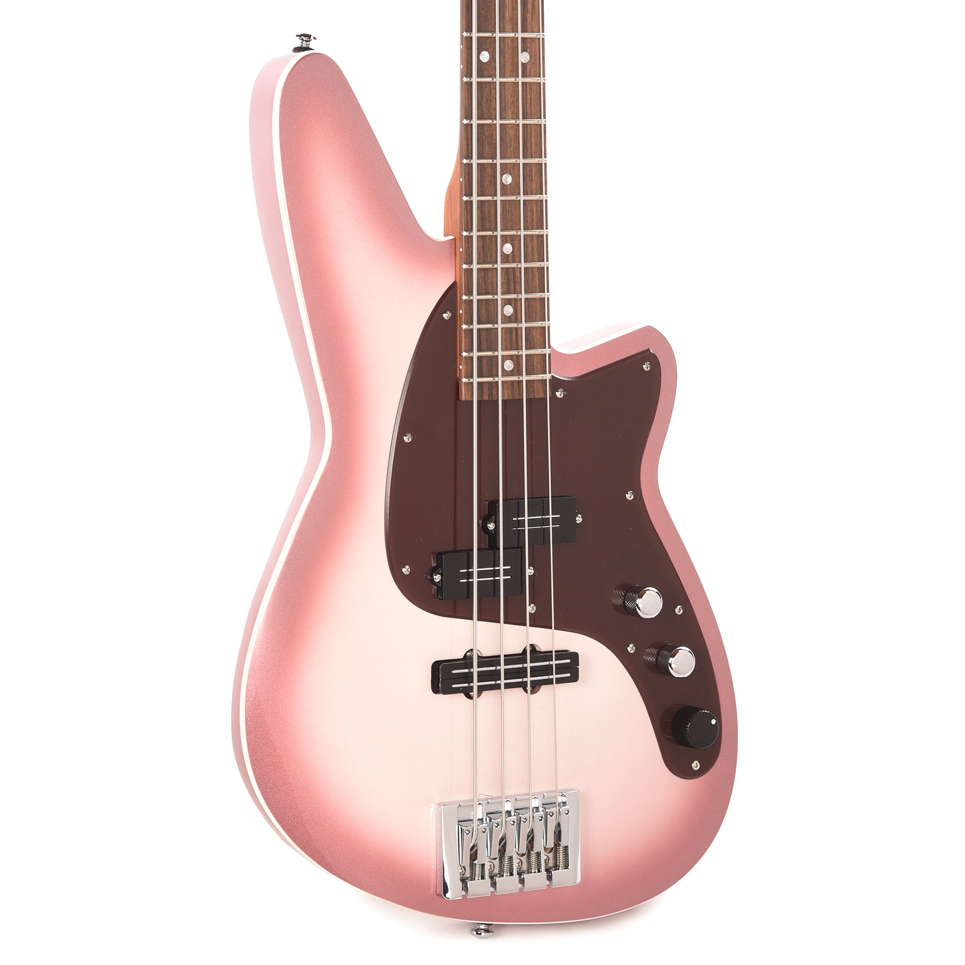 Reverend Decision P Bass Guitar Mulberry Pearl Bass Guitars / 4-String