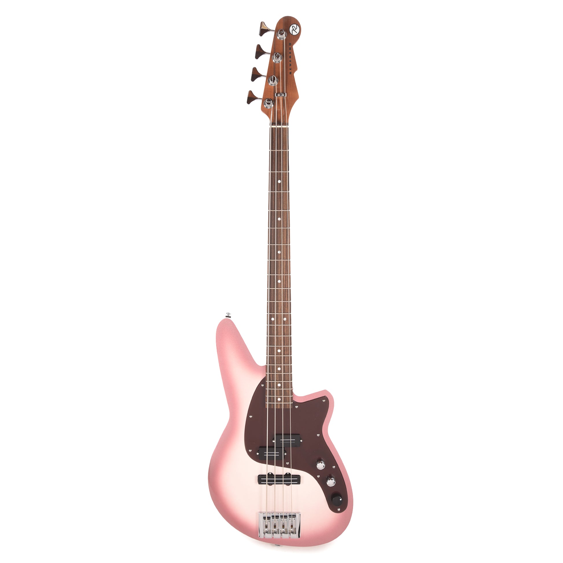 Reverend Decision P Bass Guitar Mulberry Pearl Bass Guitars / 4-String