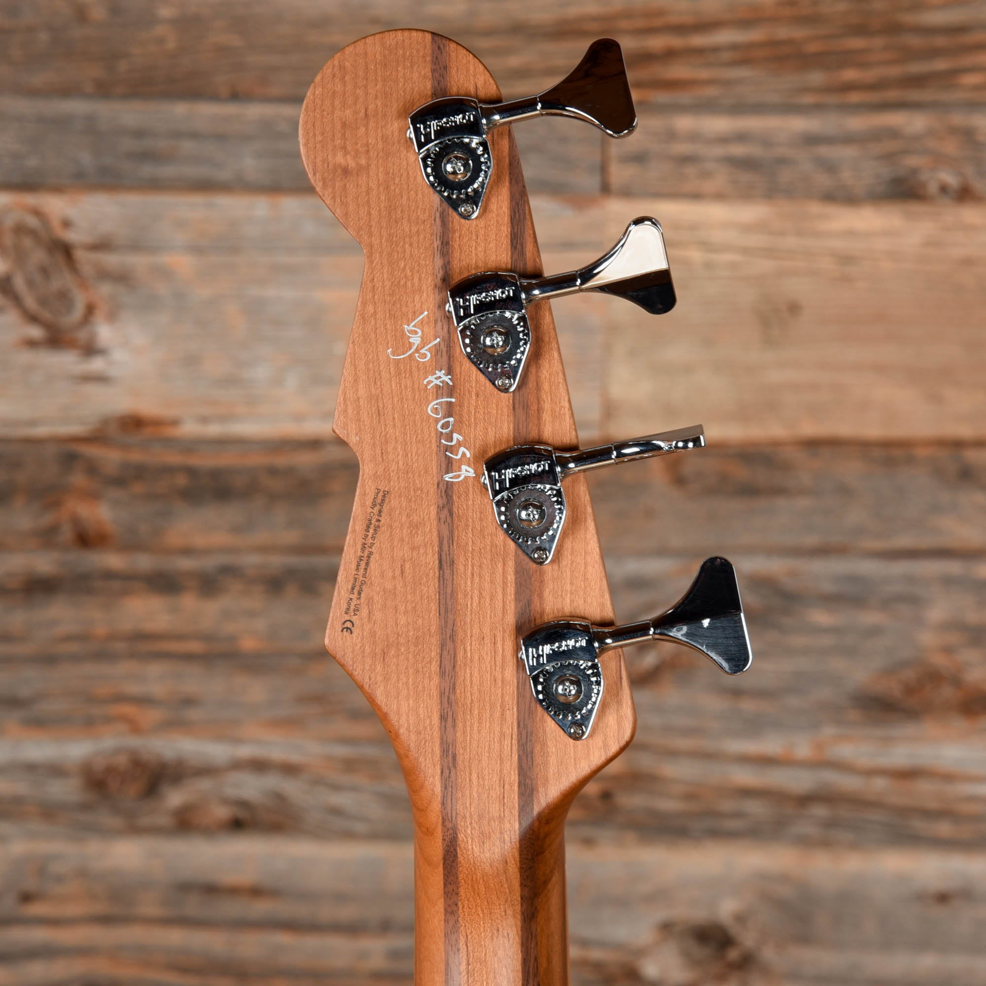Reverend Decision P Black Bass Guitars / 4-String
