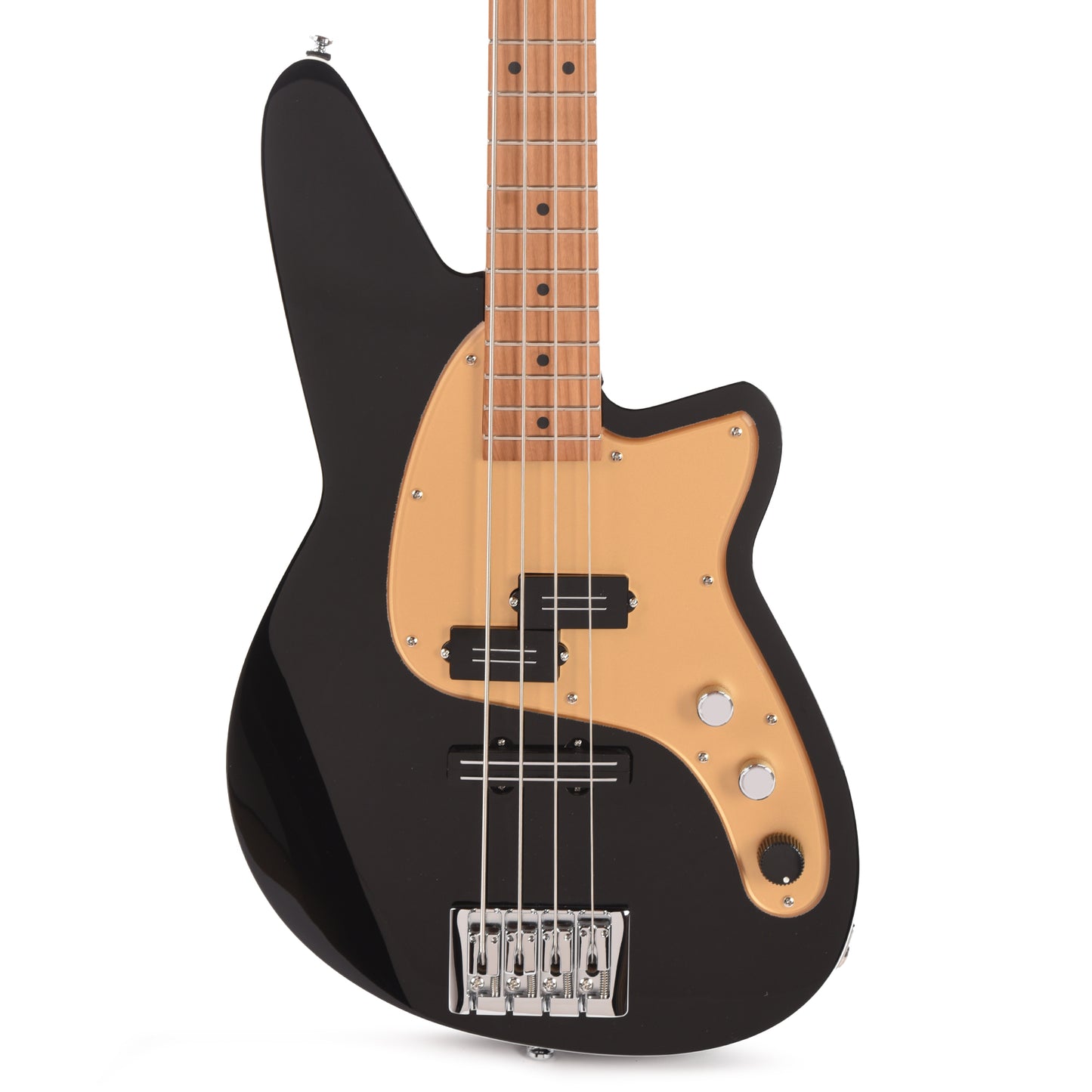 Reverend Decision P Midnight Black Bass Guitars / 4-String