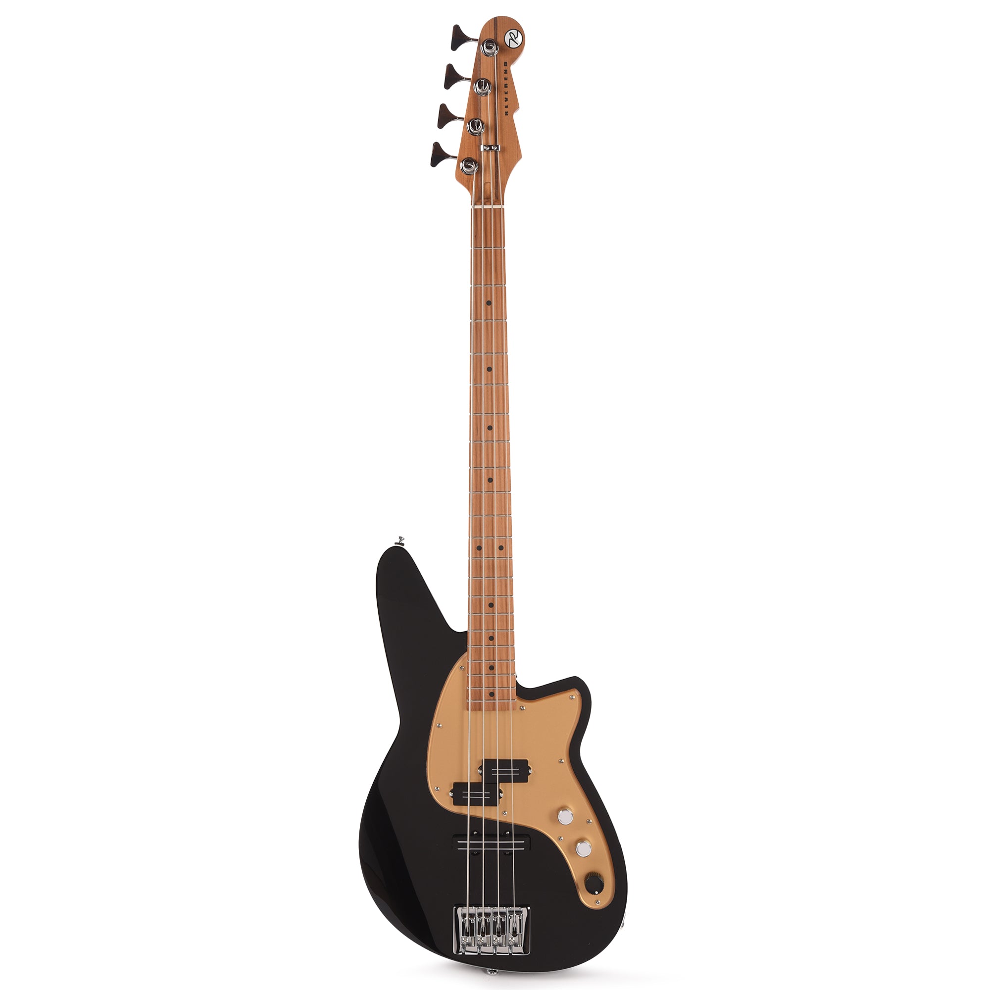 Reverend Decision P Midnight Black Bass Guitars / 4-String