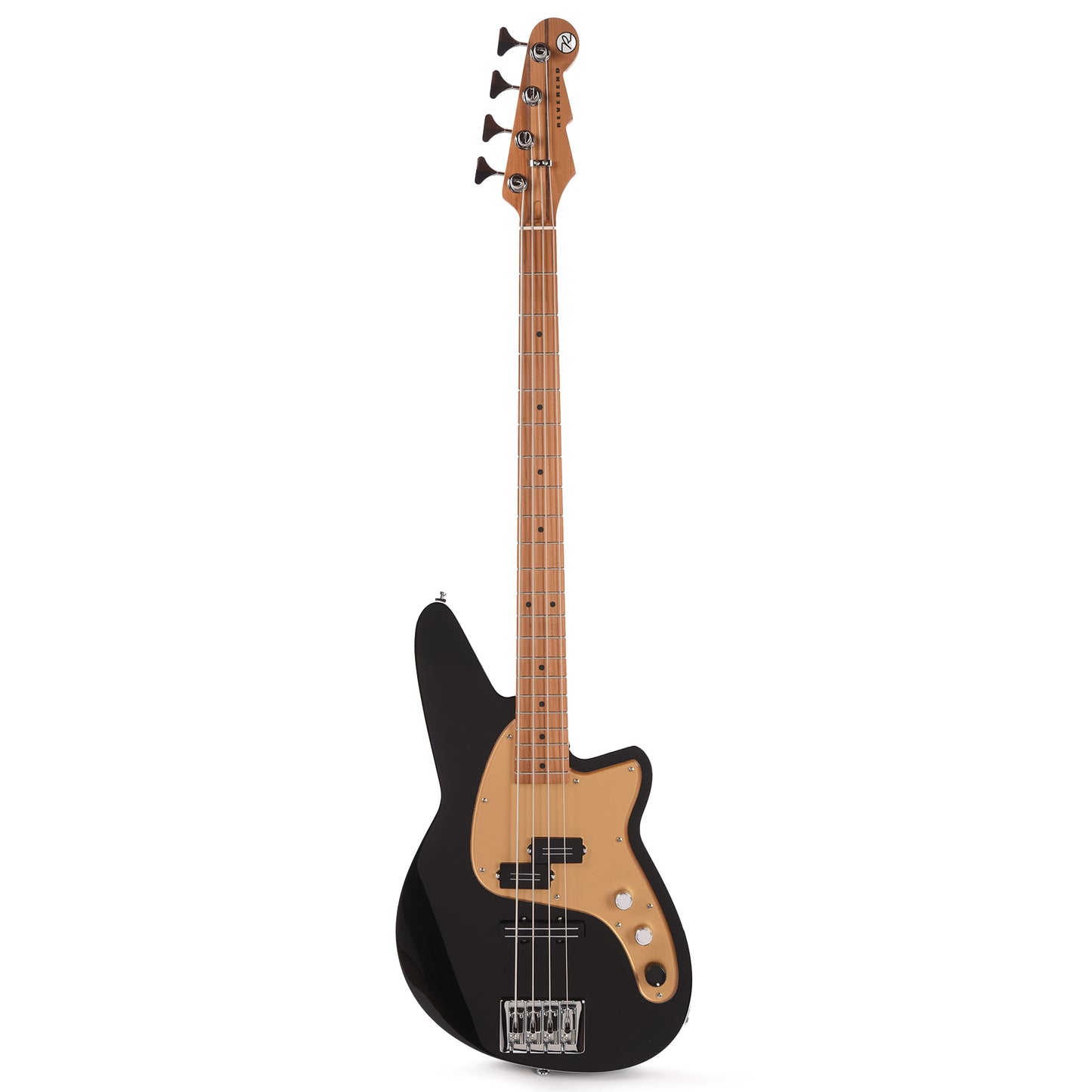 Reverend Decision P Midnight Black Bass Guitars / 4-String