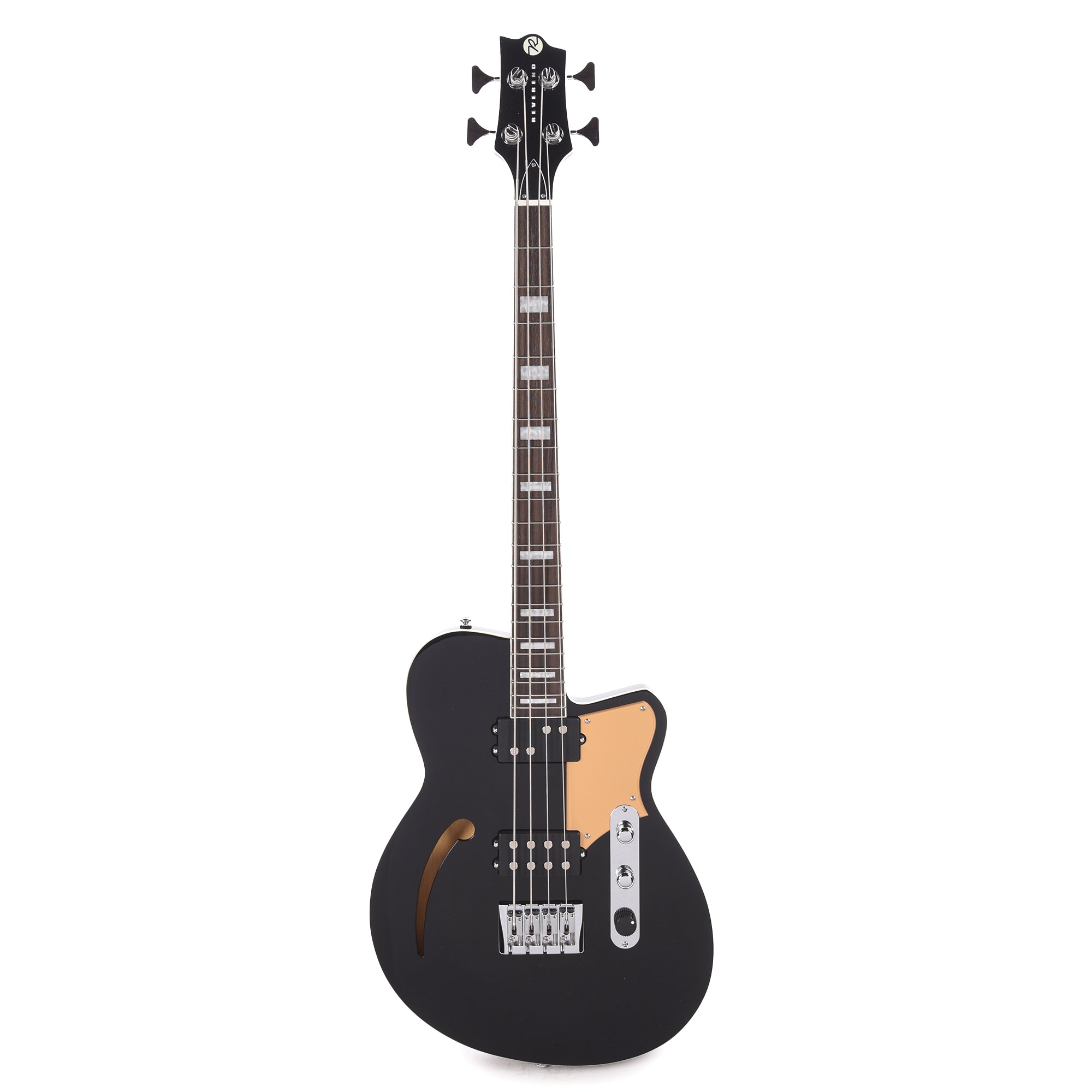 Reverend Dub King Midnight Black Bass Guitars / 4-String