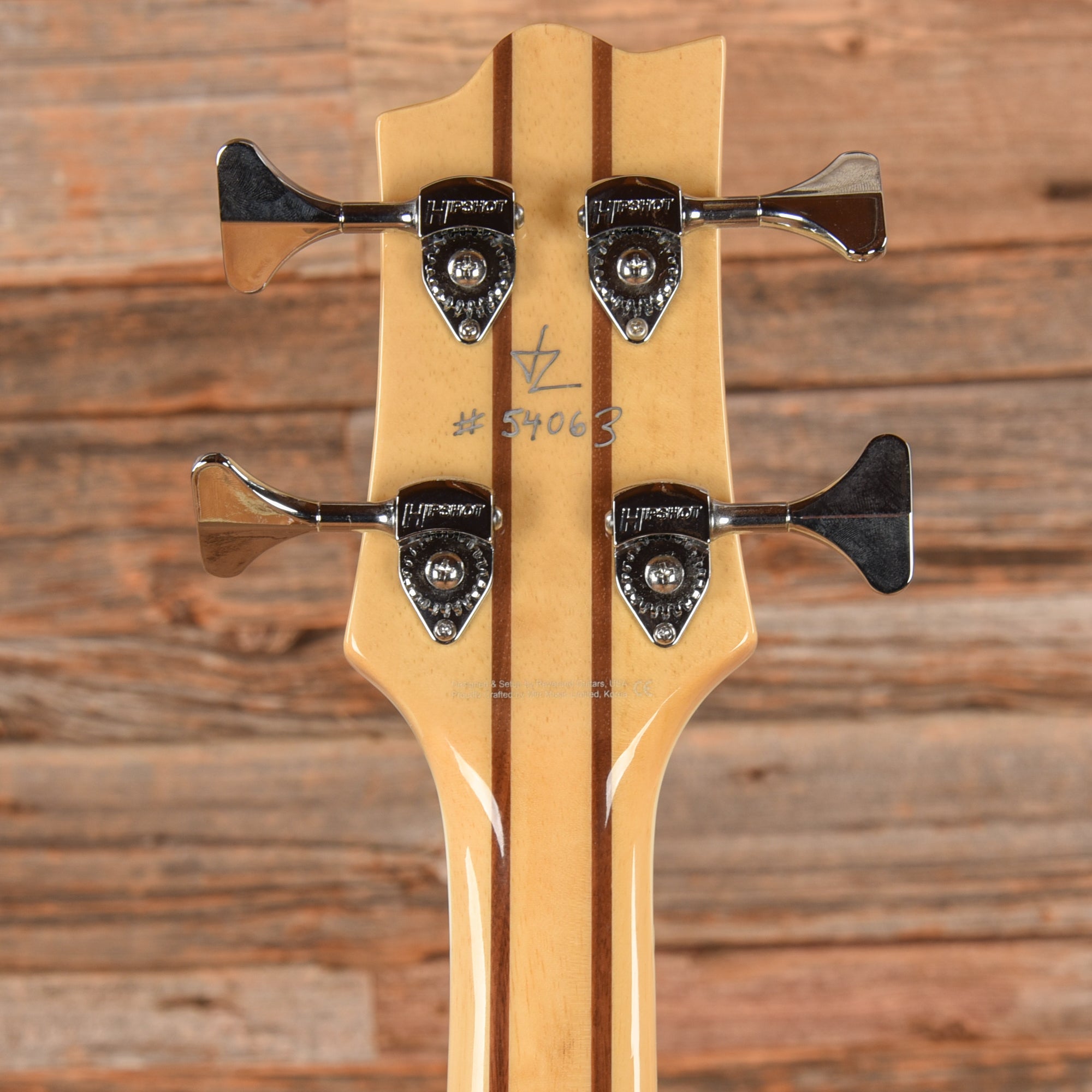 Reverend Dub King Natural Bass Guitars / 4-String