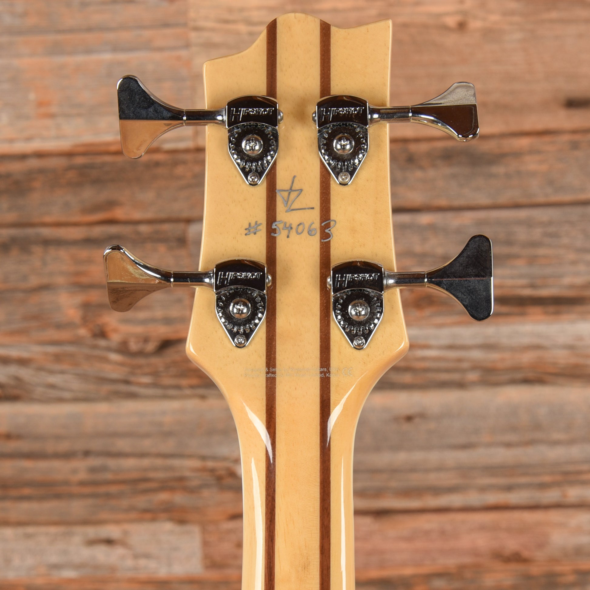 Reverend Dub King Natural Bass Guitars / 4-String