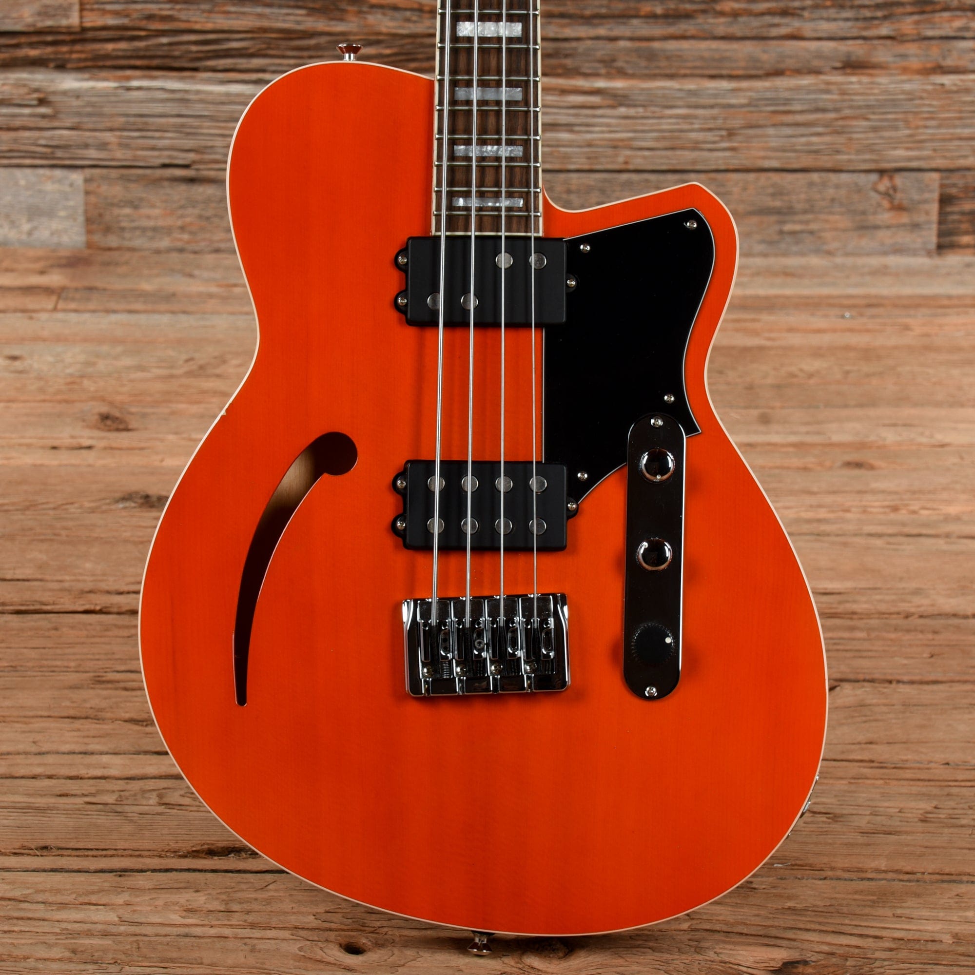 Reverend Dub King Rock Orange Bass Guitars / 4-String