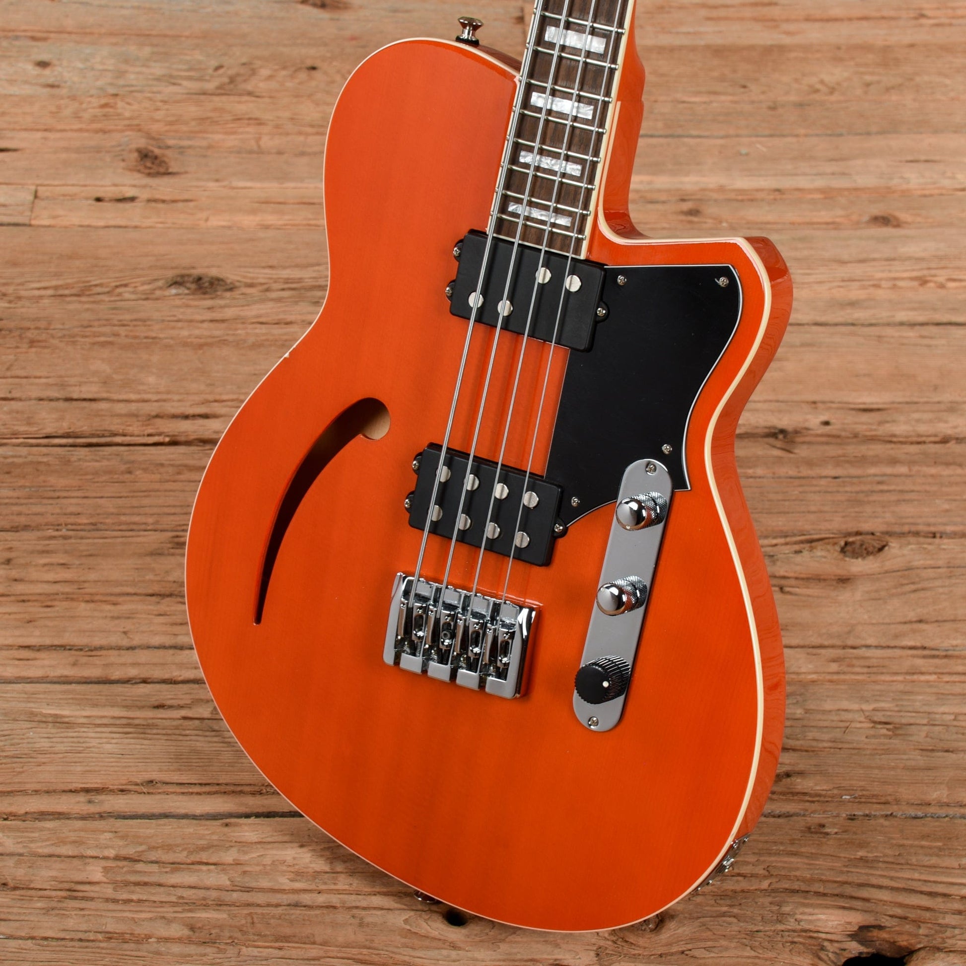 Reverend Dub King Rock Orange Bass Guitars / 4-String