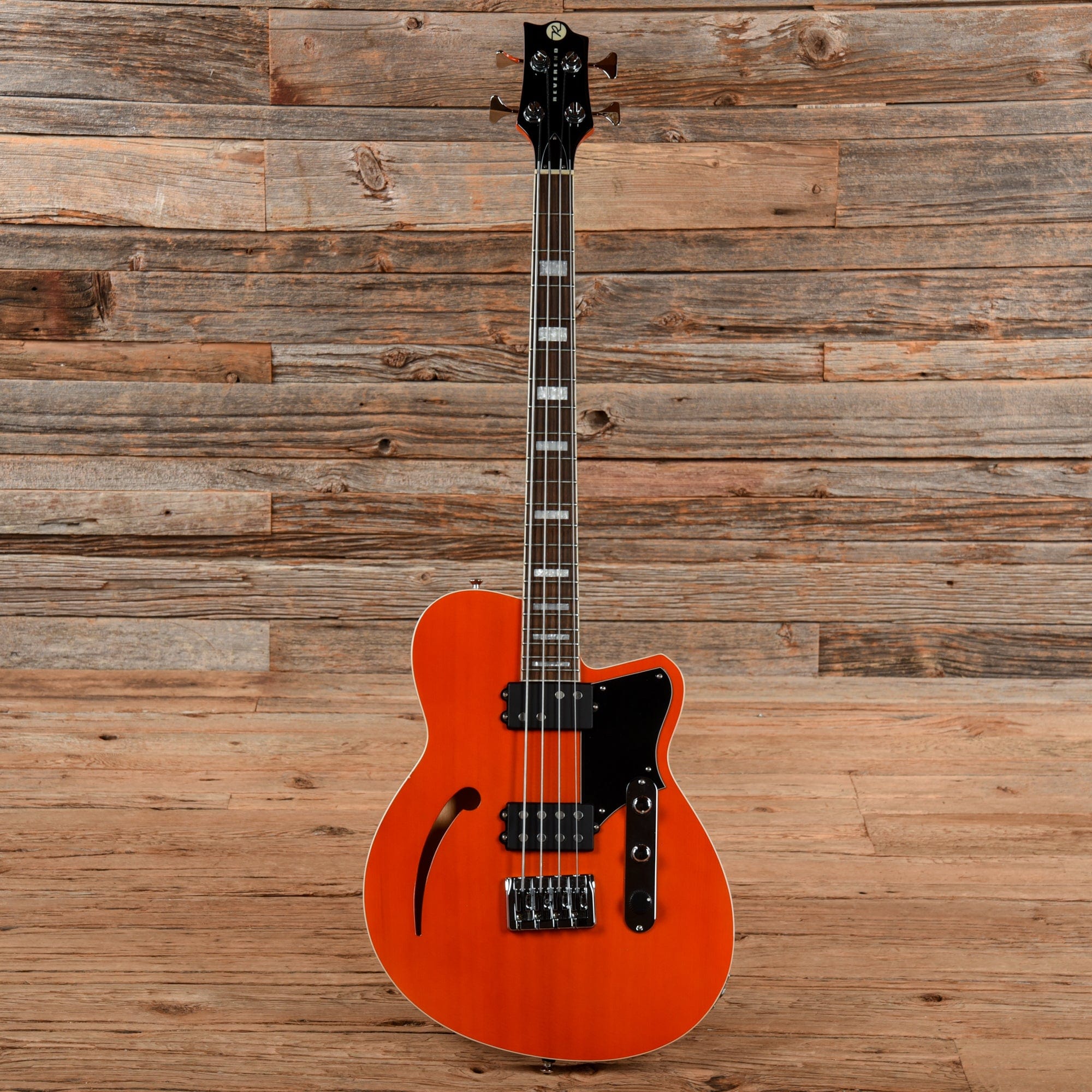Reverend Dub King Rock Orange Bass Guitars / 4-String