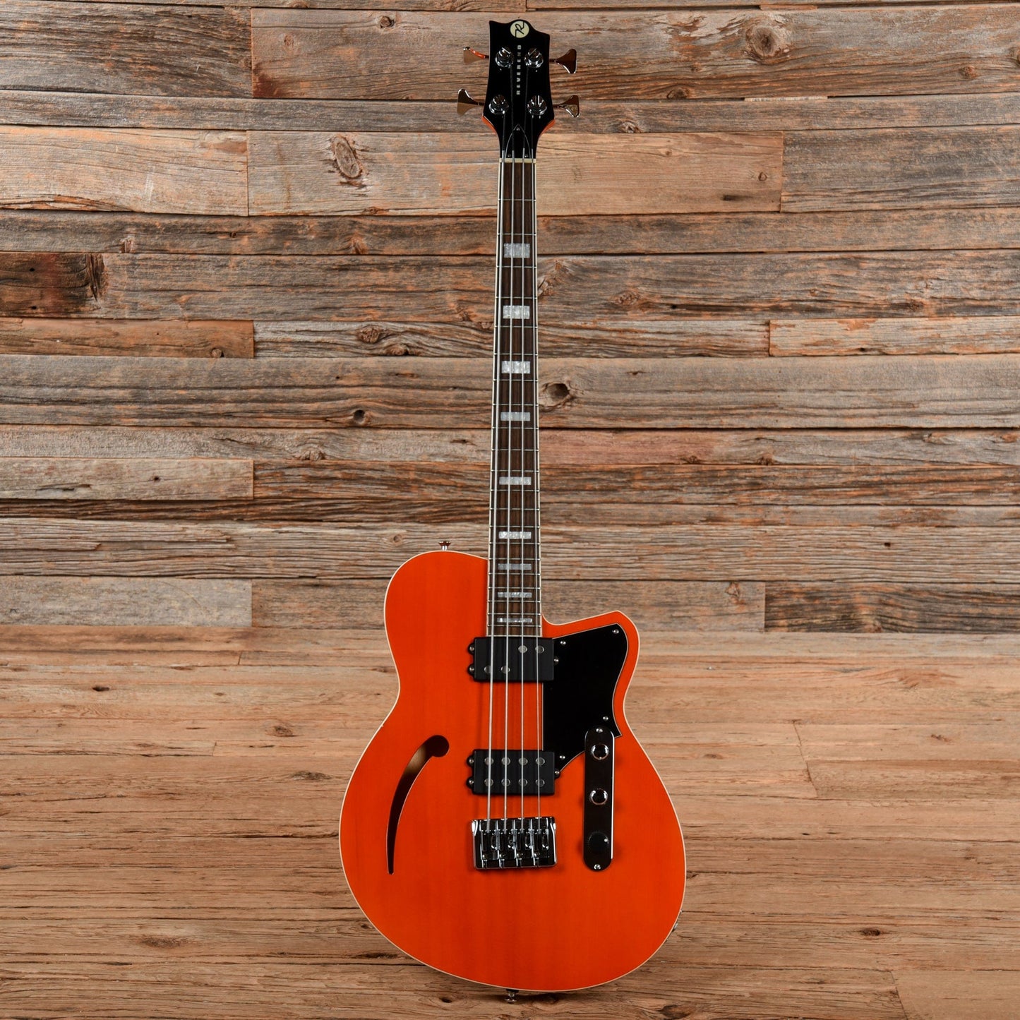 Reverend Dub King Rock Orange Bass Guitars / 4-String