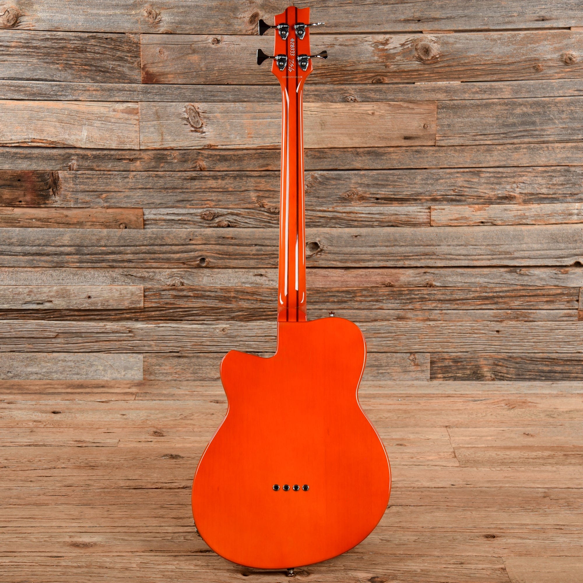 Reverend Dub King Rock Orange Bass Guitars / 4-String