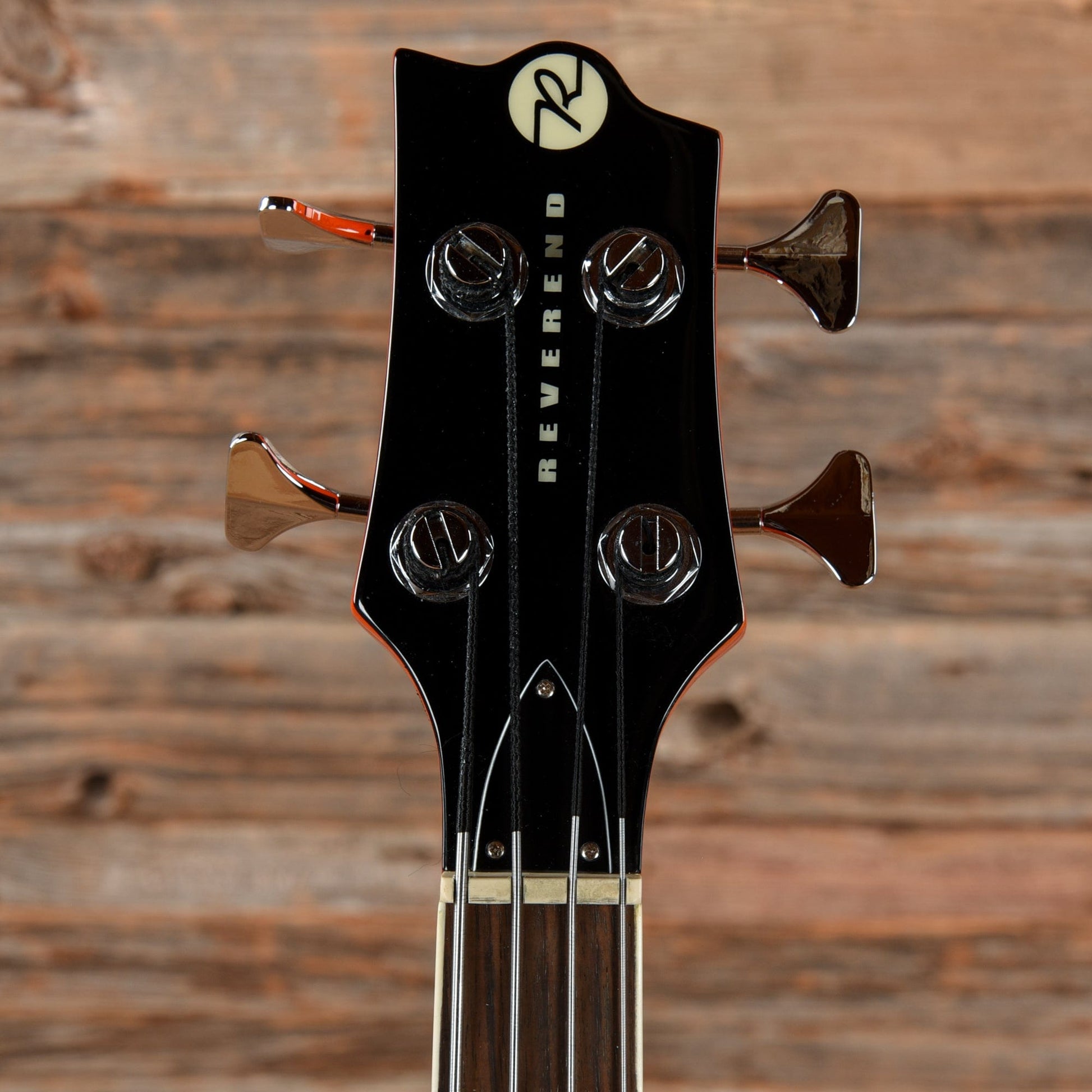 Reverend Dub King Rock Orange Bass Guitars / 4-String