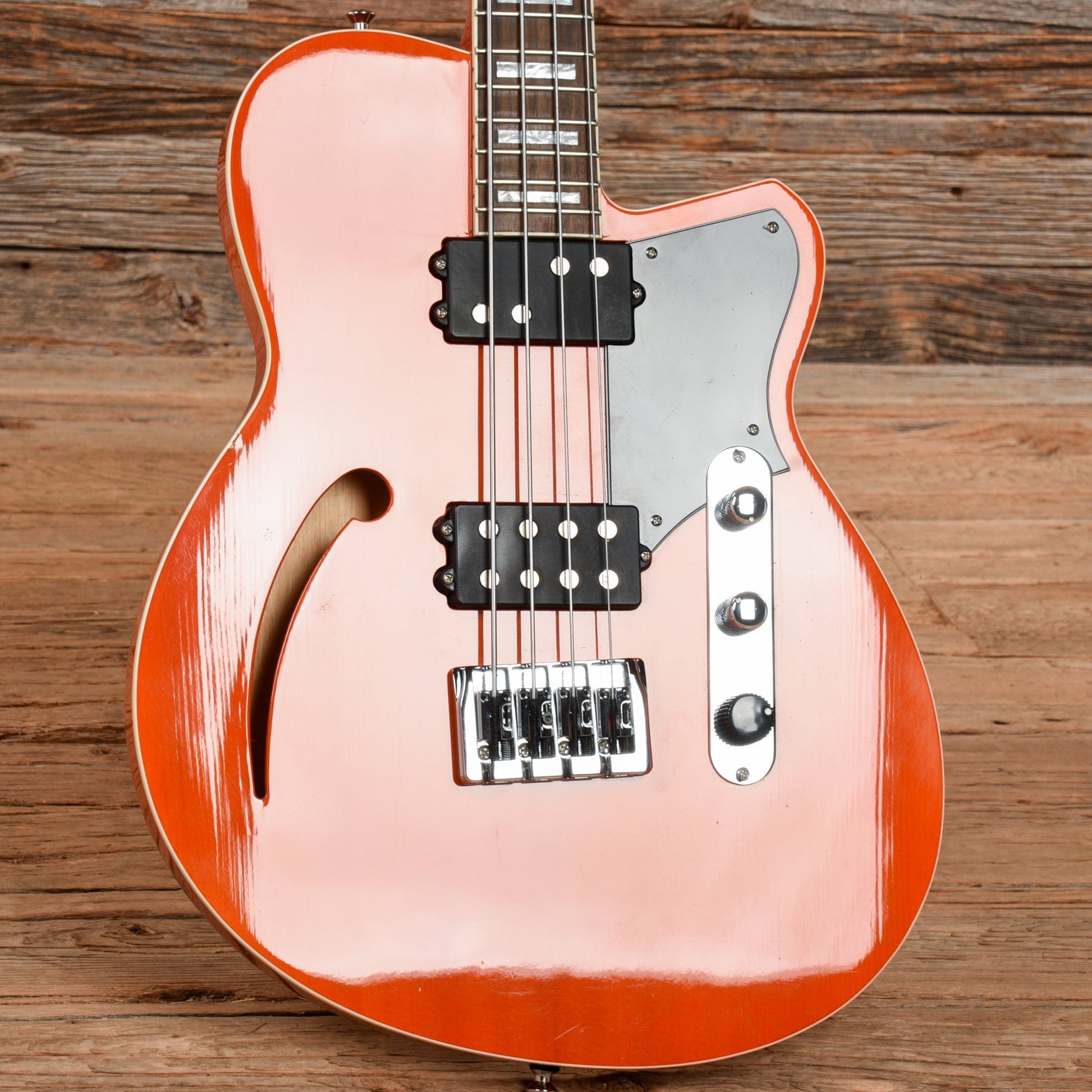 Reverend Dub King Rock Orange Bass Guitars / 4-String