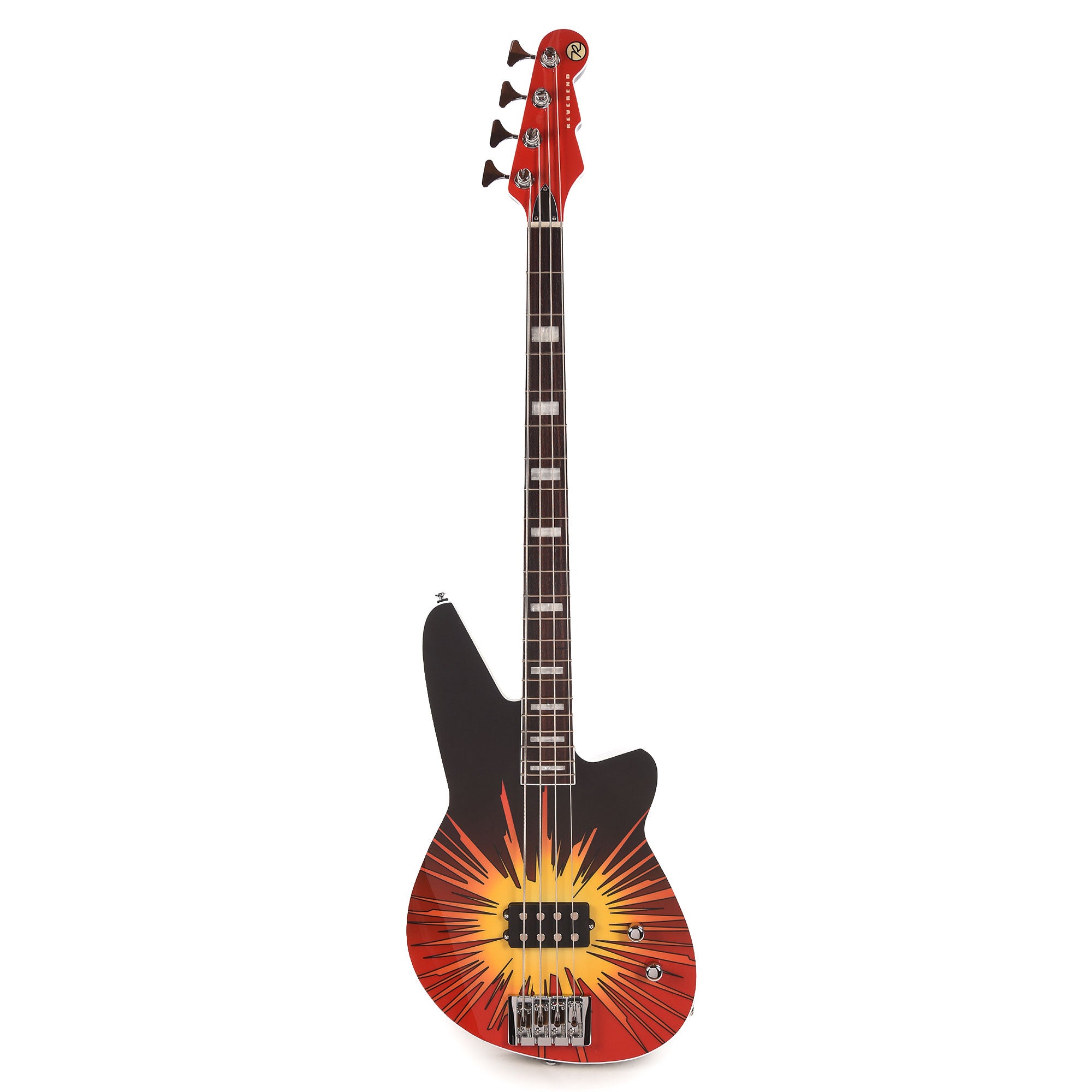 Reverend Greg Norton UltraBomb Graphic Bass Guitar Bass Guitars / 4-String