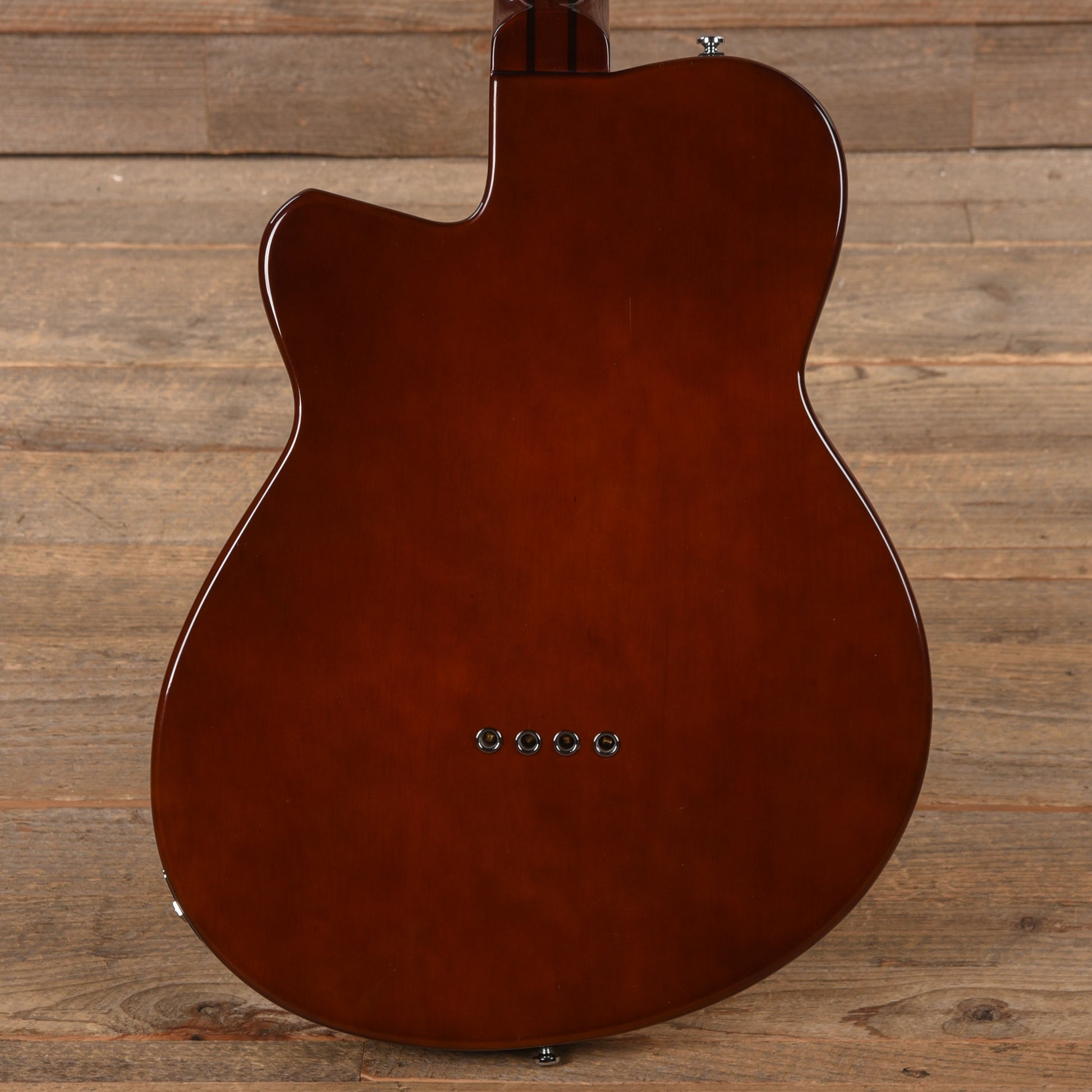 Reverend Linh Le Signature Lil Linhbacker Purple Sparkle Bass Guitars / 4-String