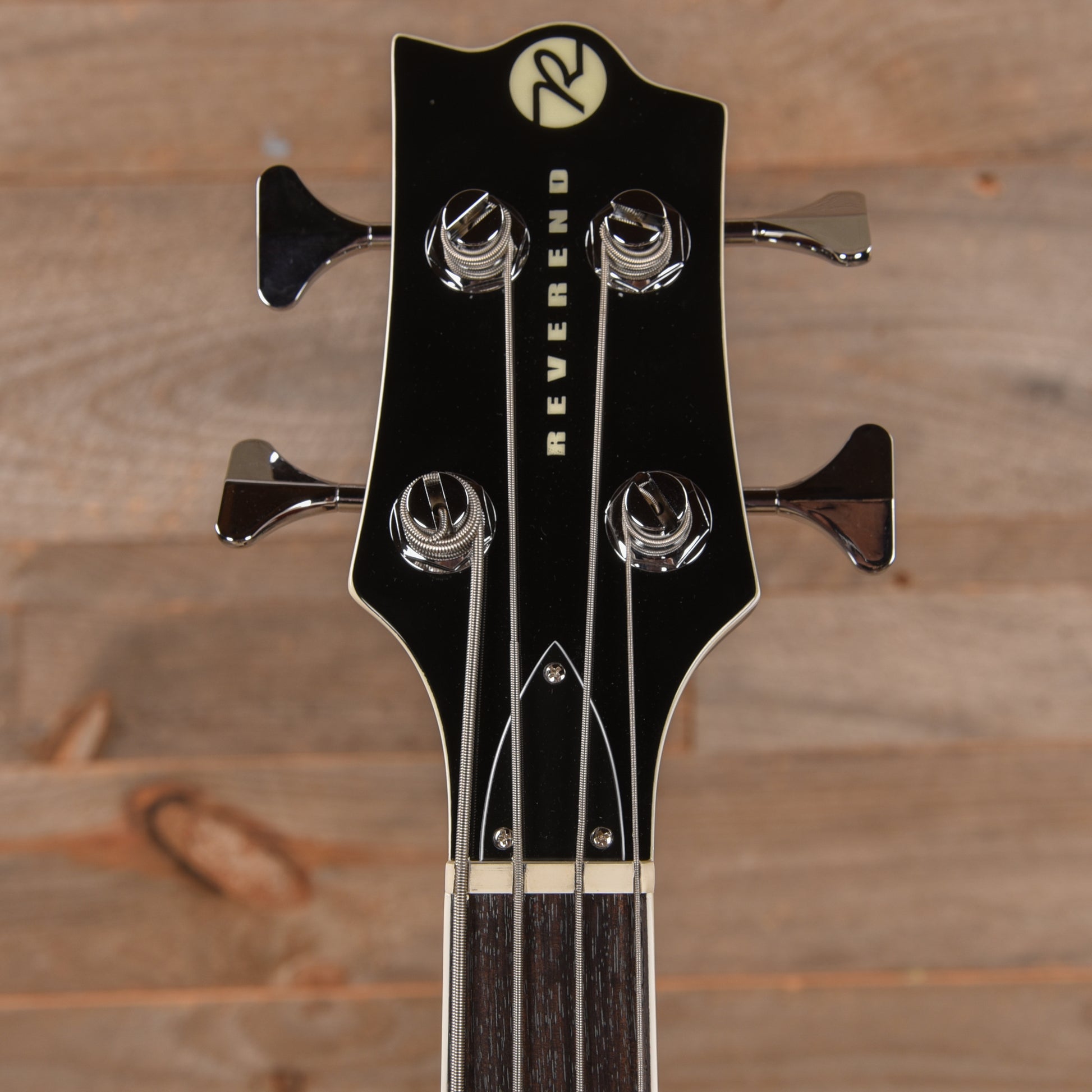 Reverend Linh Le Signature Lil Linhbacker Purple Sparkle Bass Guitars / 4-String