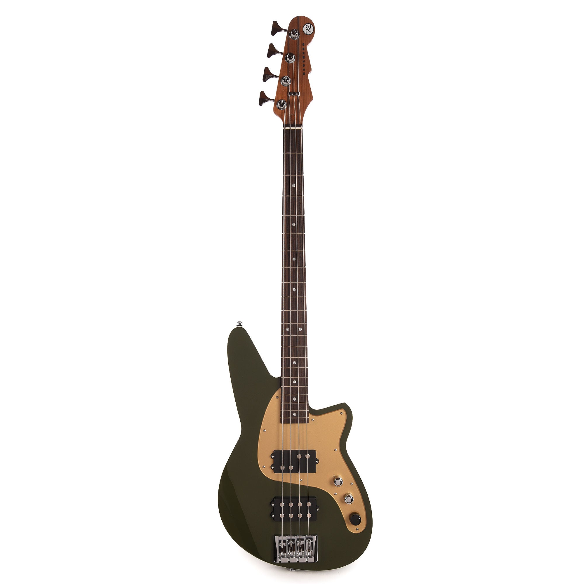 Reverend Mercalli 4 Army Green Bass Guitar Bass Guitars / 4-String