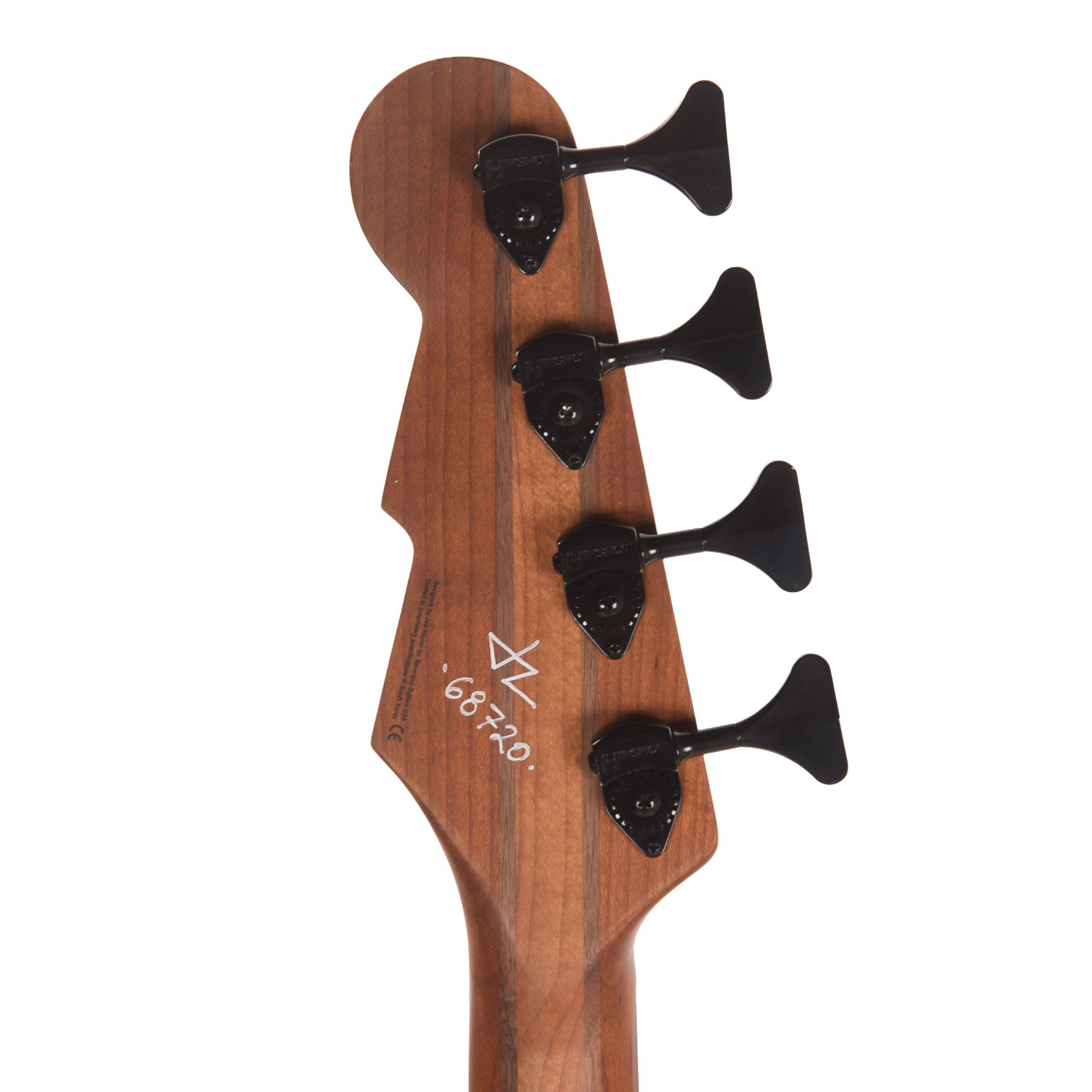 Reverend Mercalli 4 Bass Guitar Blackout Bass Guitars / 4-String