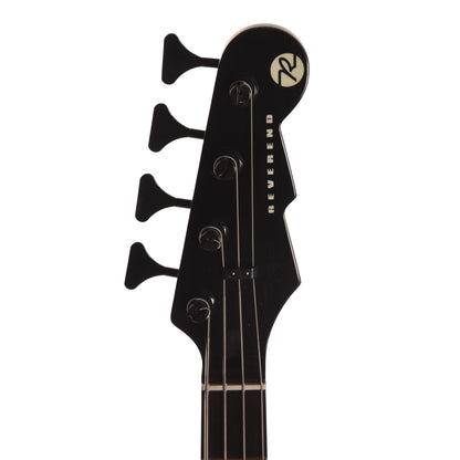 Reverend Mercalli 4 Bass Guitar Blackout Bass Guitars / 4-String