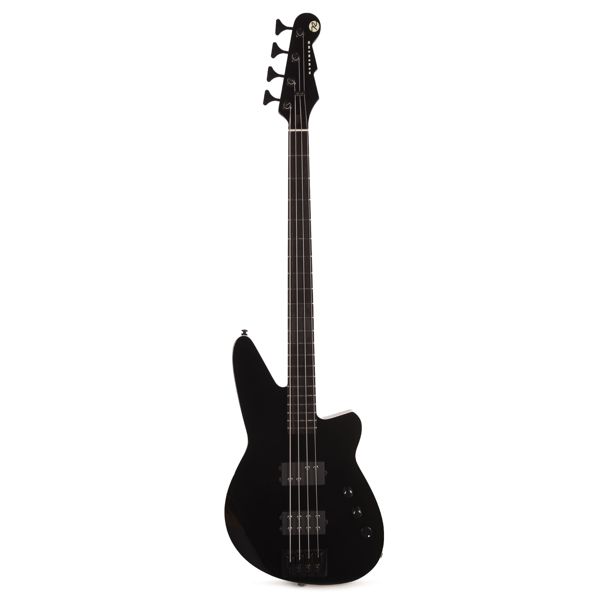 Reverend Mercalli 4 Bass Guitar Blackout Bass Guitars / 4-String