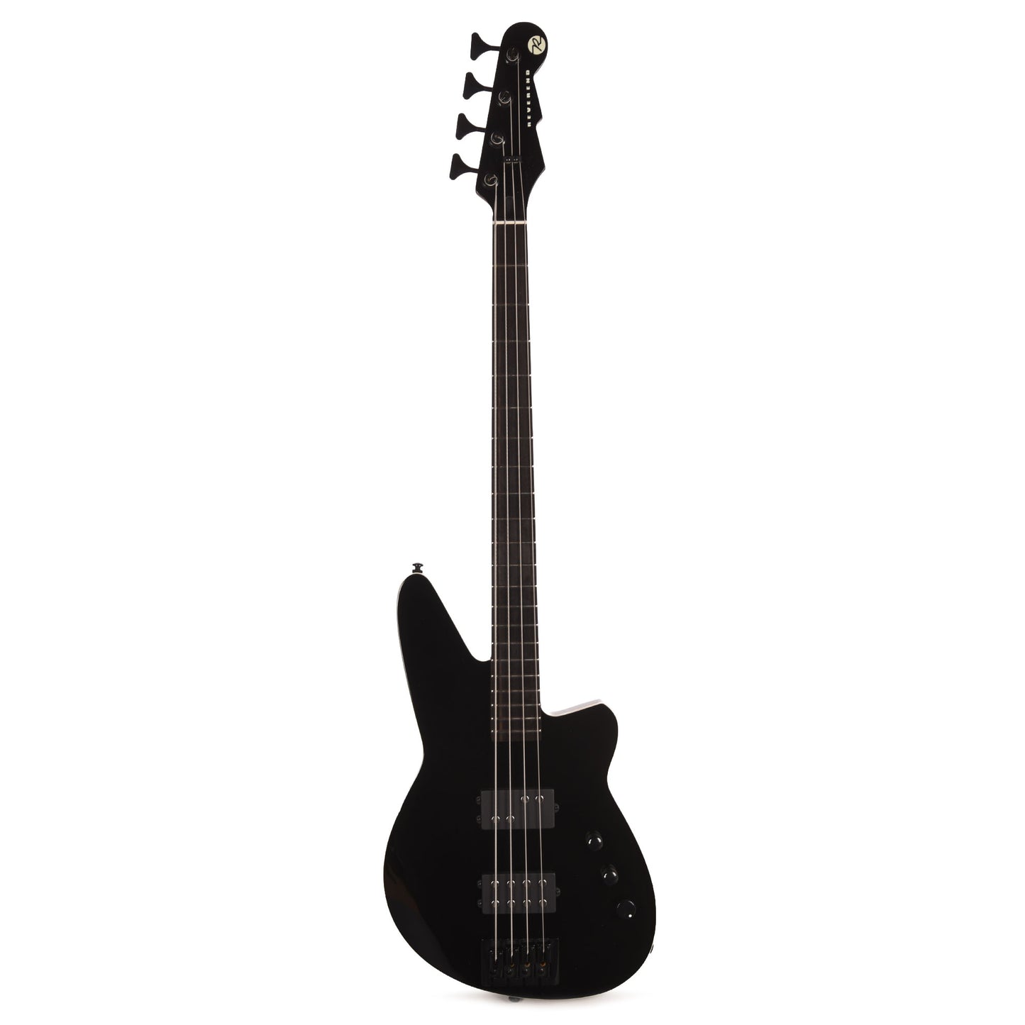 Reverend Mercalli 4 Bass Guitar Blackout Bass Guitars / 4-String