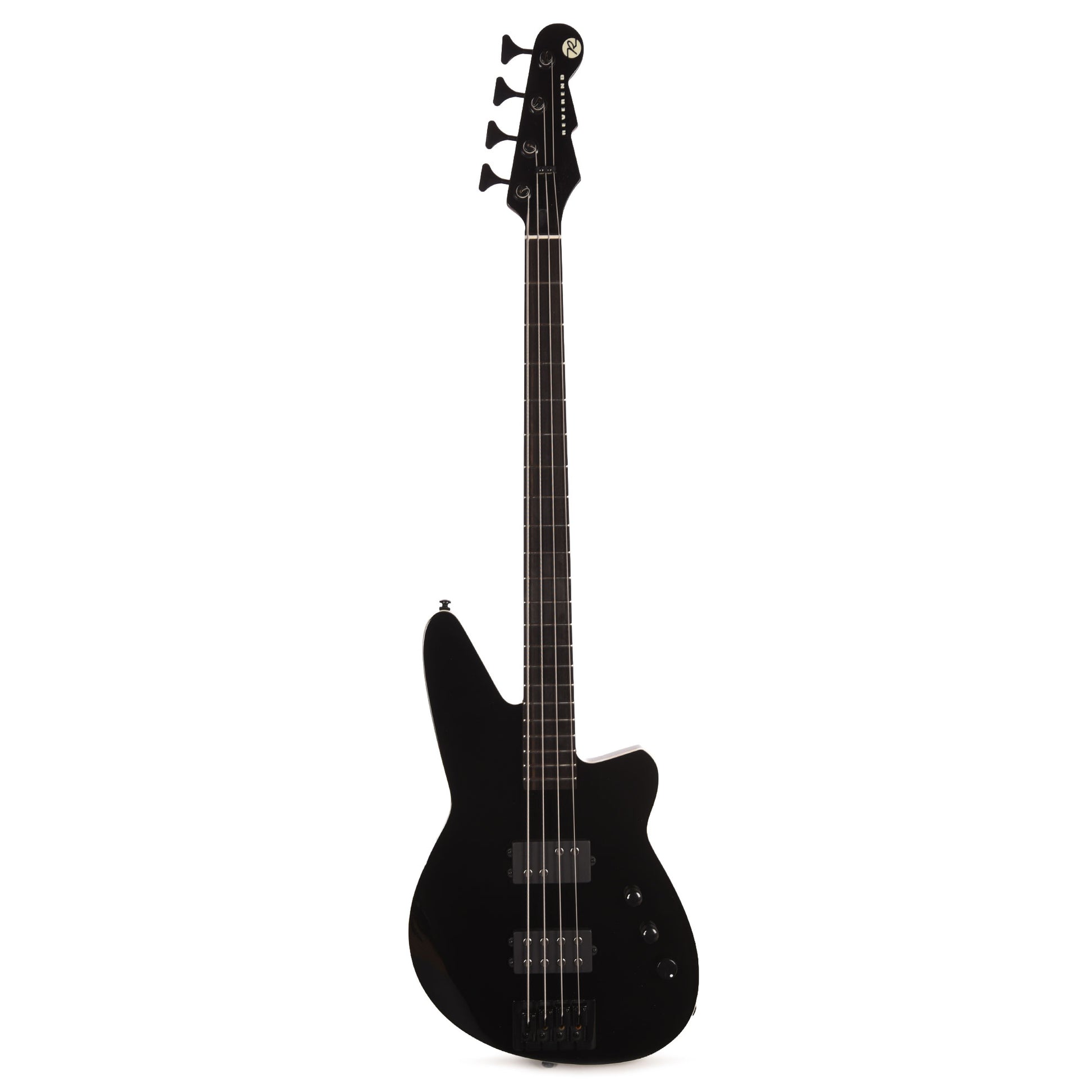 Reverend Mercalli 4 Bass Guitar Blackout Bass Guitars / 4-String