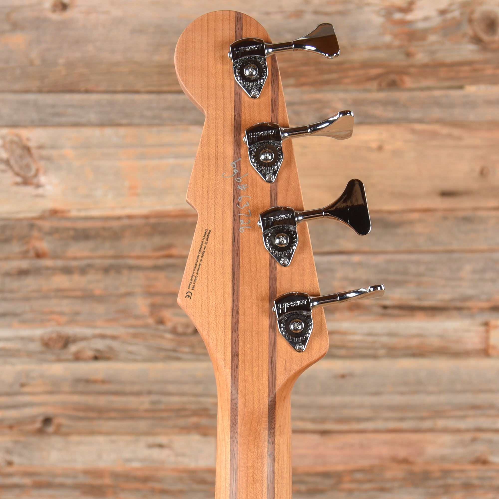 Reverend Mercalli 4 Bass Gunmetal Bass Guitars / 4-String