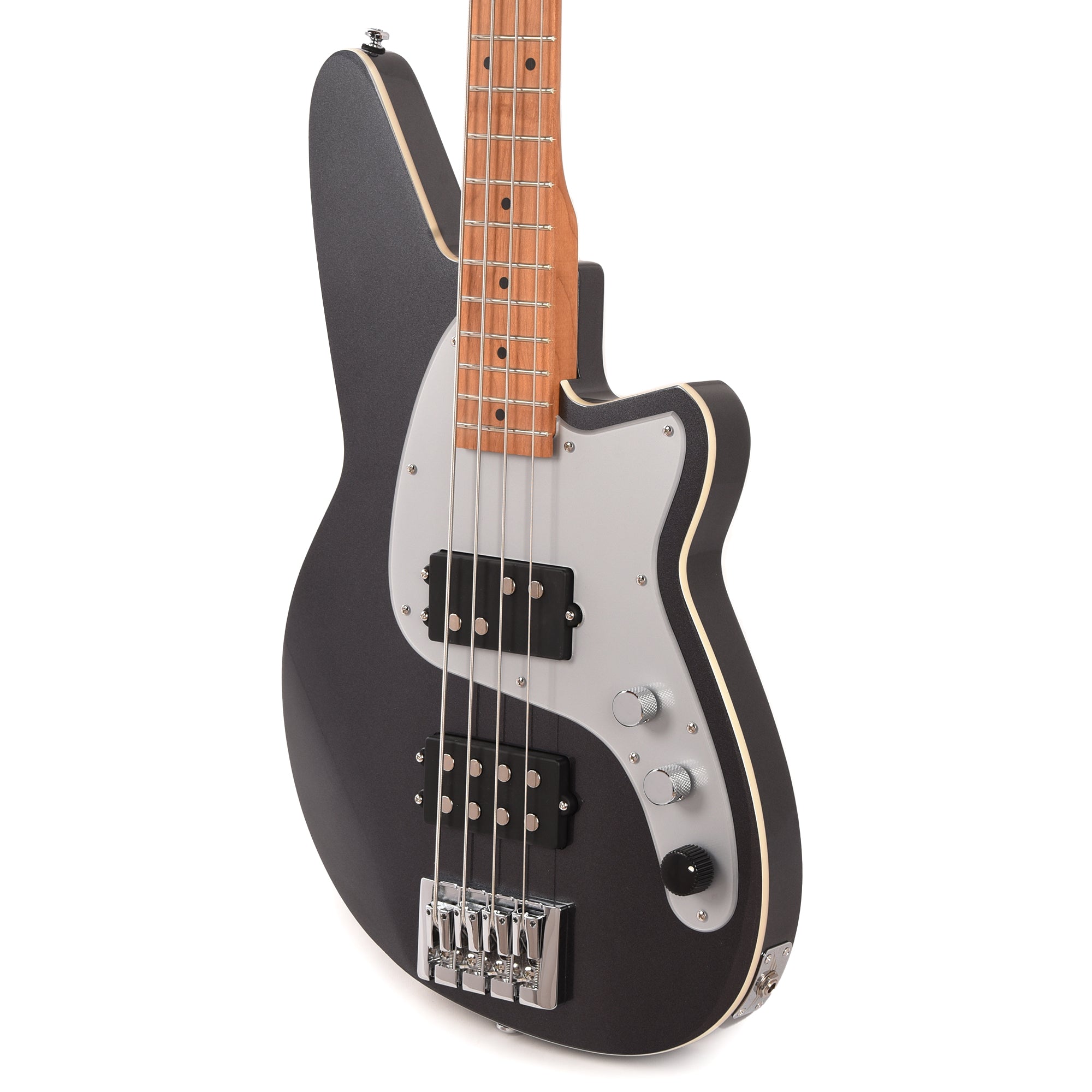Reverend Mercalli 4 Bass Gunmetal Bass Guitars / 4-String