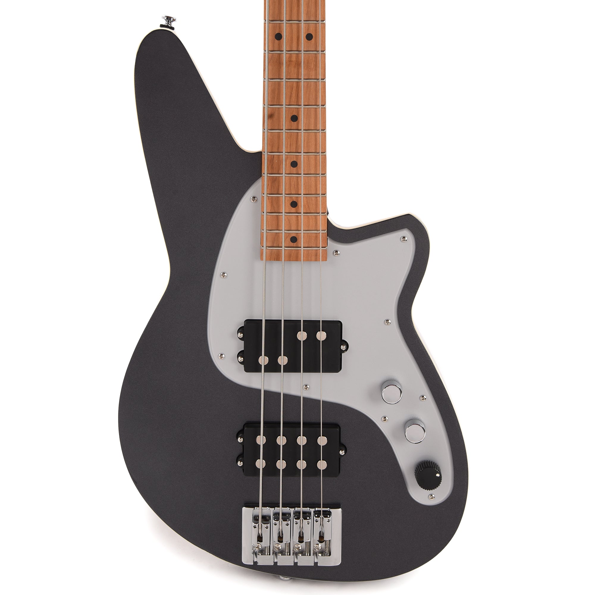 Reverend Mercalli 4 Bass Gunmetal Bass Guitars / 4-String