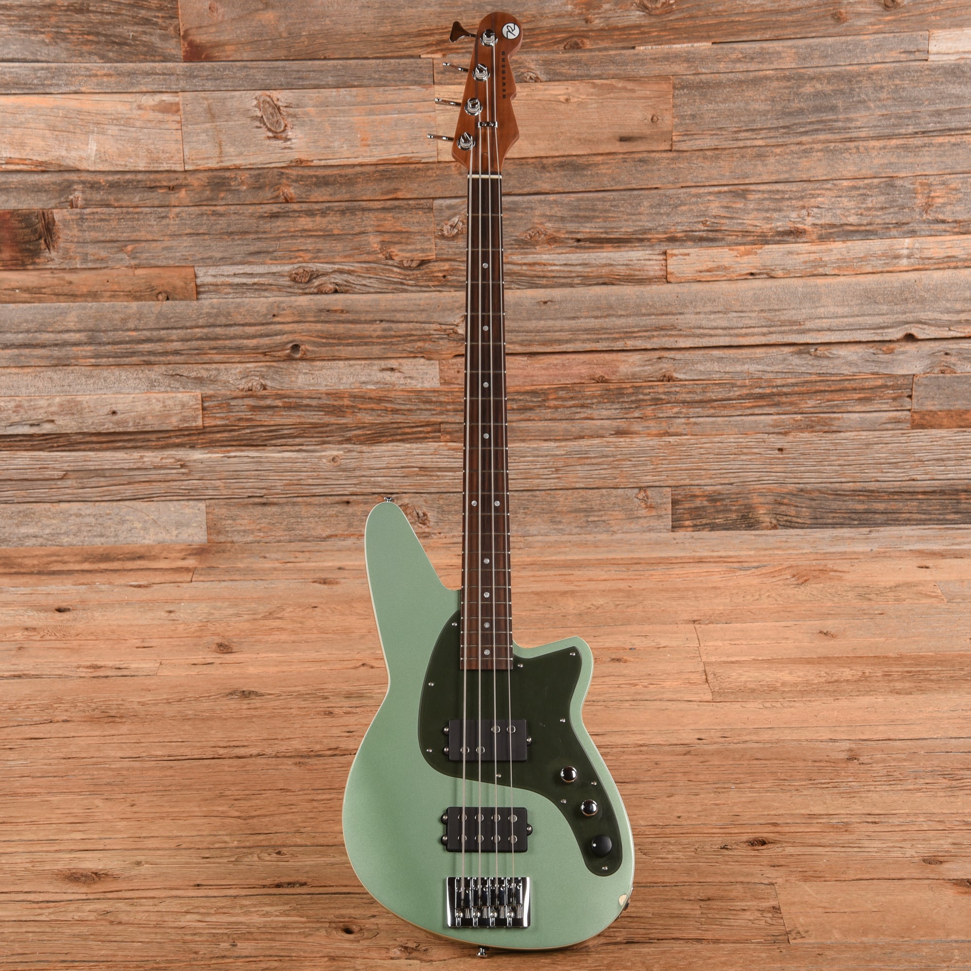 Reverend Mercalli 4 Bass Metallic Alpine Bass Guitars / 4-String