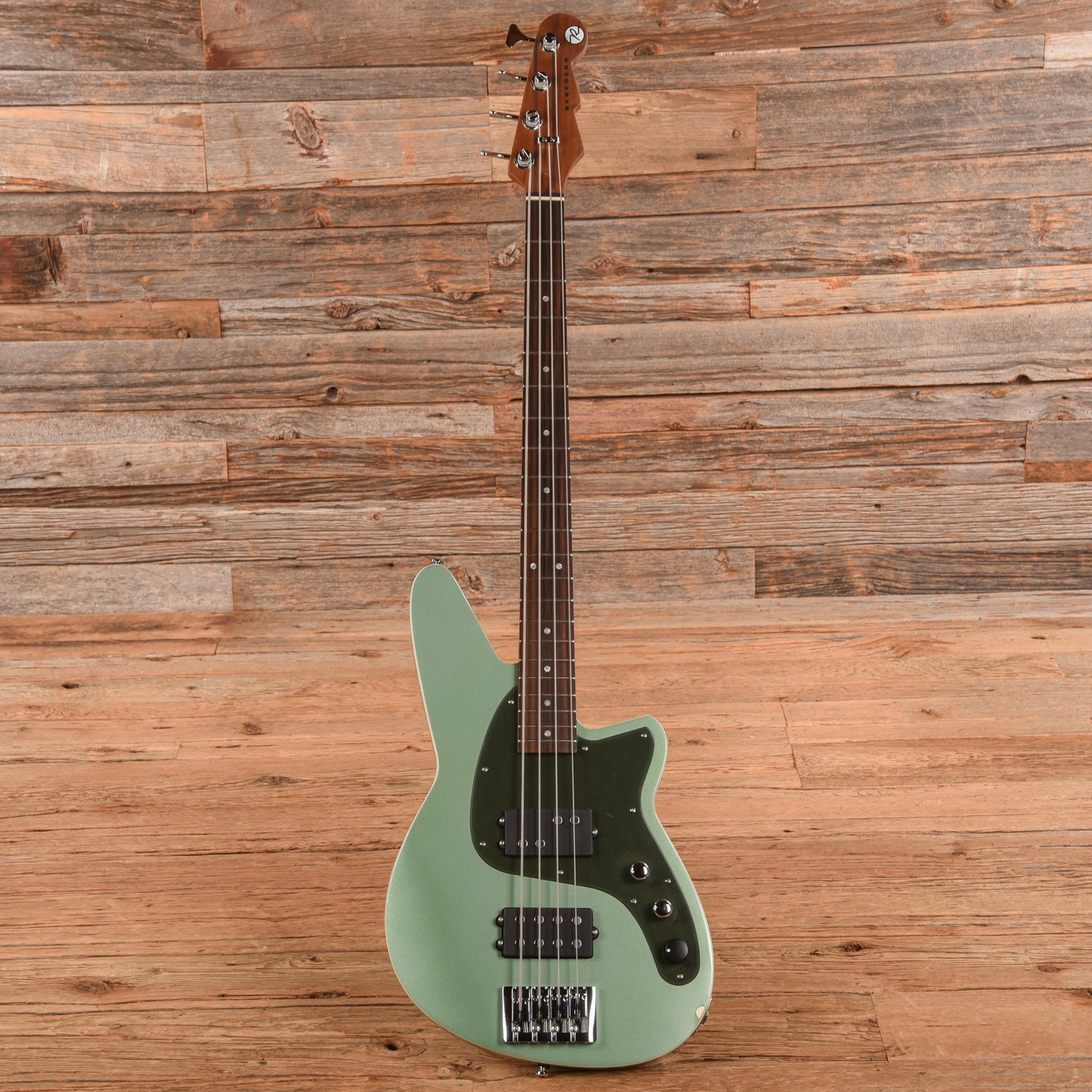 Reverend Mercalli 4 Bass Metallic Alpine Bass Guitars / 4-String