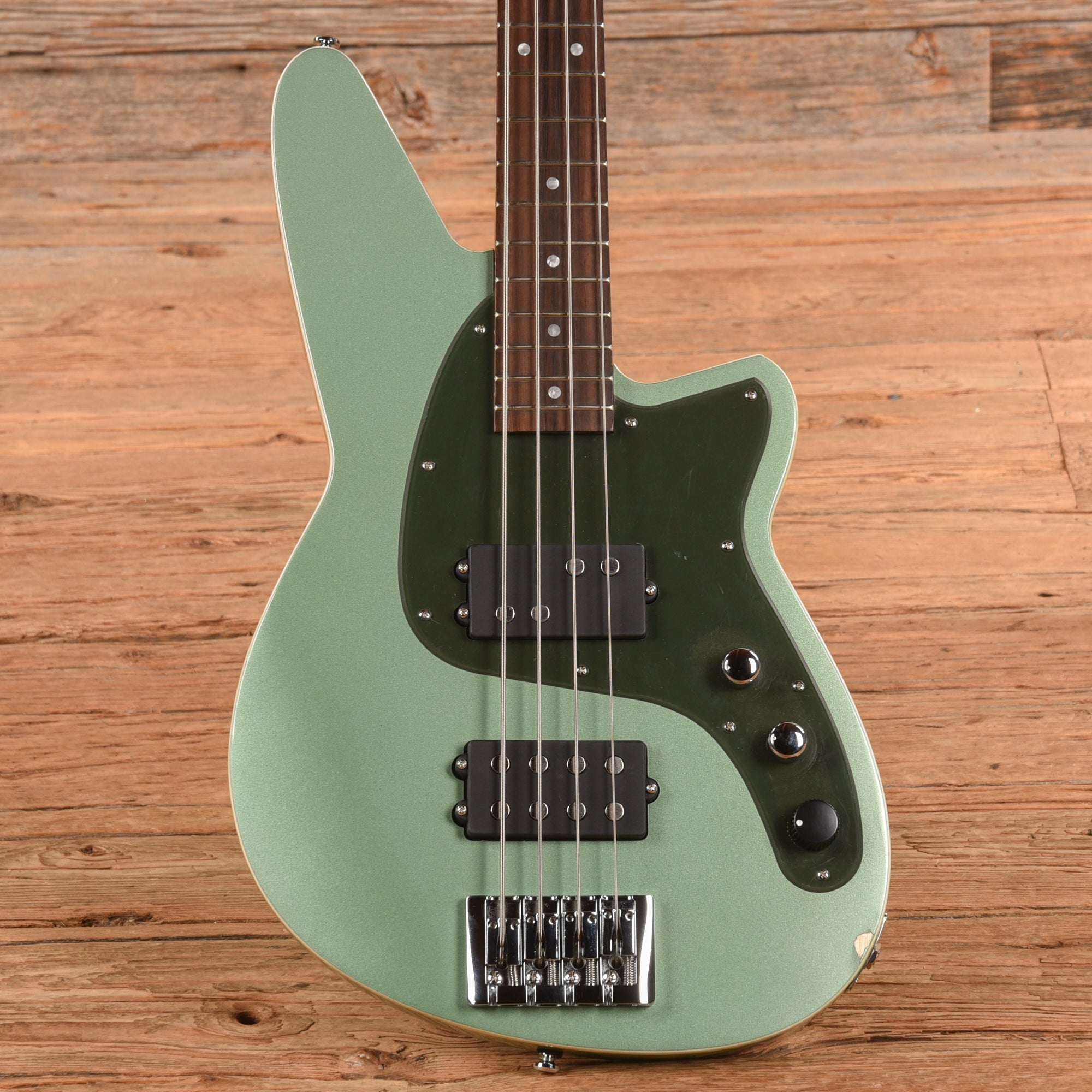 Reverend Mercalli 4 Bass Metallic Alpine Bass Guitars / 4-String