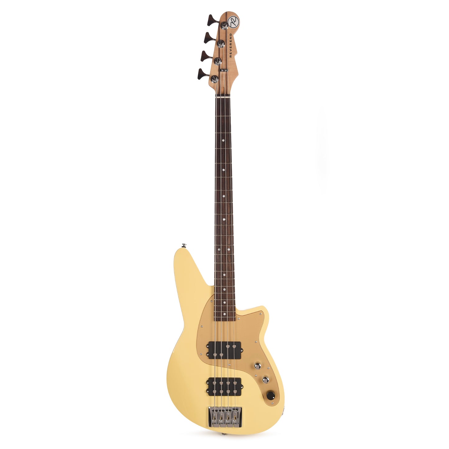 Reverend Mercalli Bass Guitar Powder Yellow Bass Guitars / 4-String