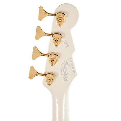 Reverend Meshell Ndegeocello Fellowship Bass Guitar Pearl White Bass Guitars / 4-String