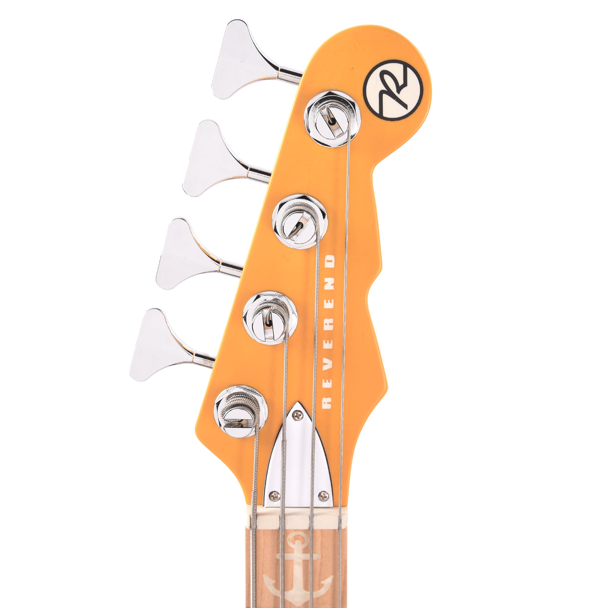 Reverend Mike Watt Wattplower II Bass Watt Yellow Bass Guitars / 4-String