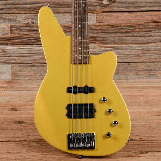 Reverend Raymond Gold Metallic Bass Guitars / 4-String