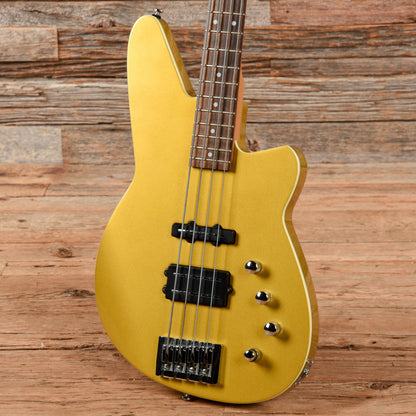 Reverend Raymond Gold Metallic Bass Guitars / 4-String