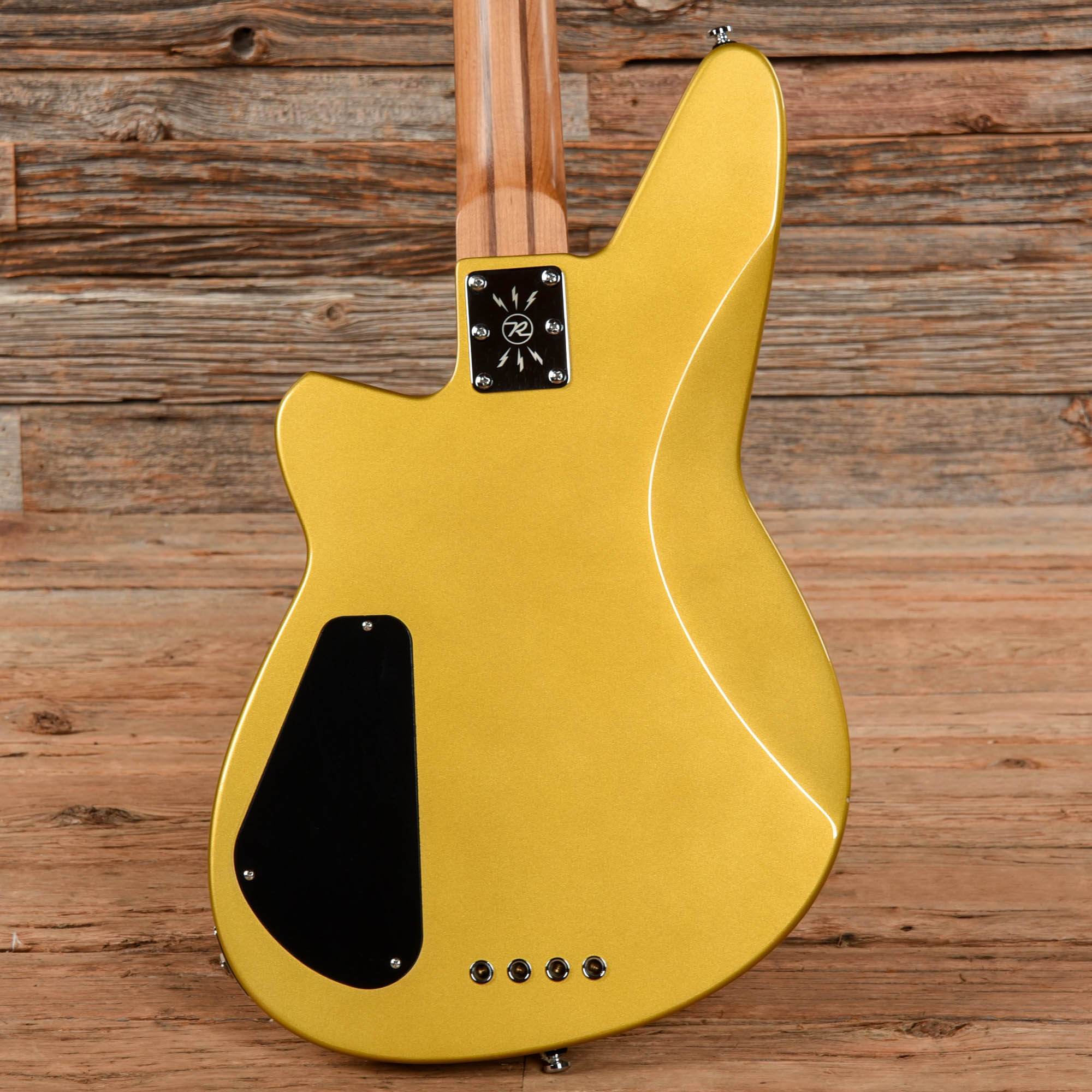 Reverend Raymond Gold Metallic Bass Guitars / 4-String