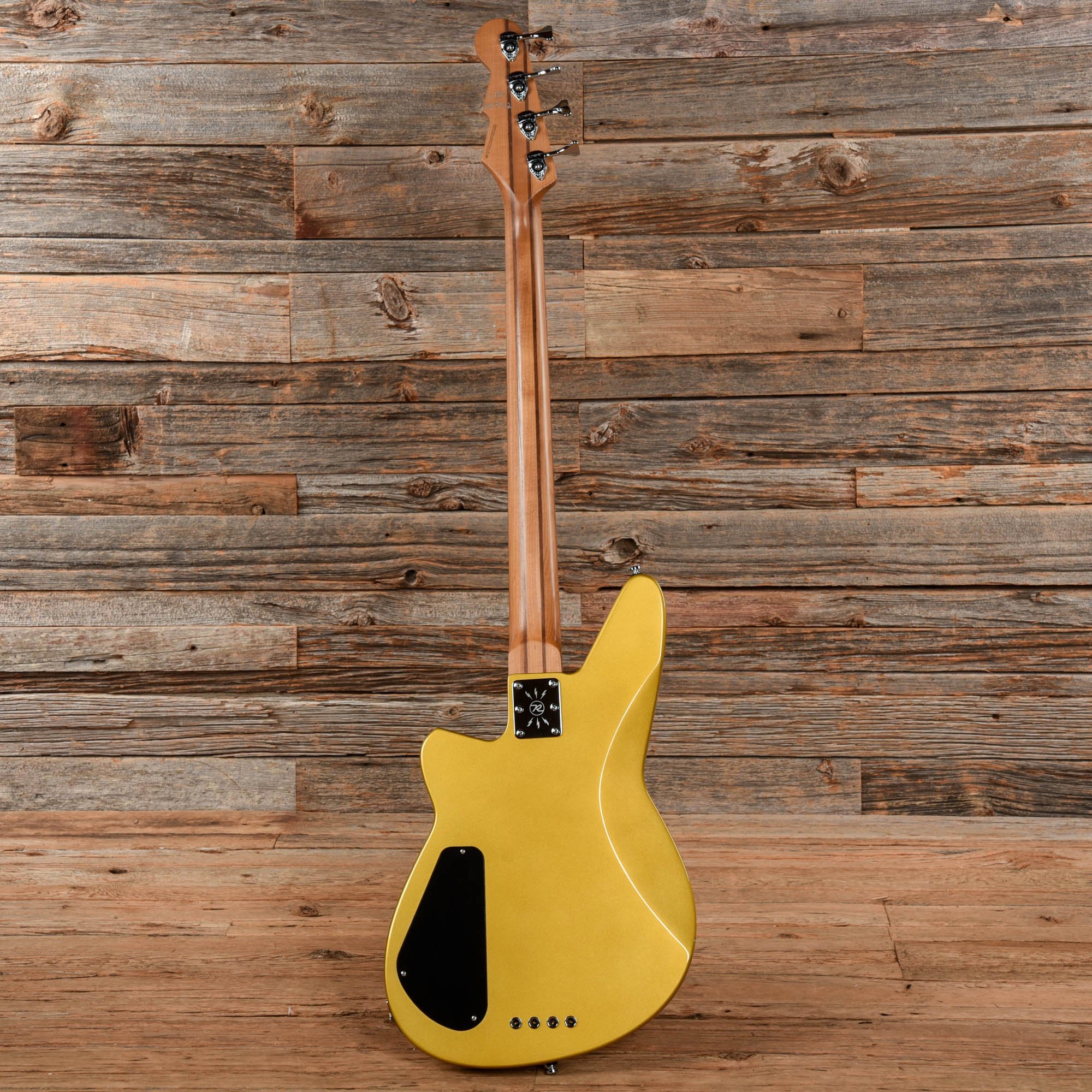 Reverend Raymond Gold Metallic Bass Guitars / 4-String