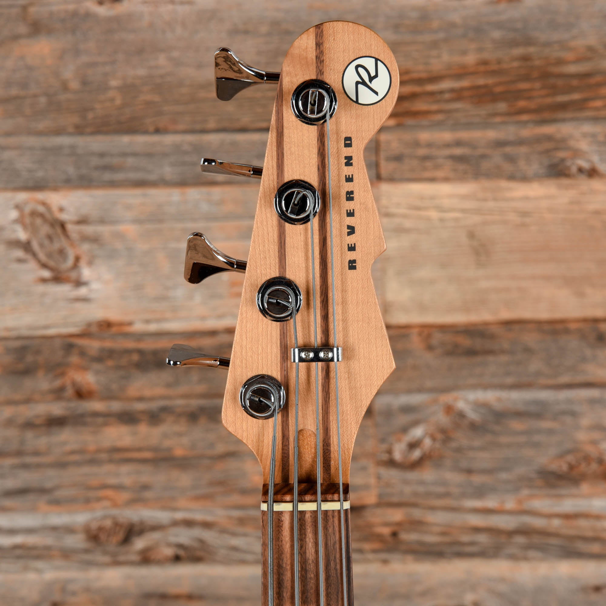 Reverend Raymond Gold Metallic Bass Guitars / 4-String