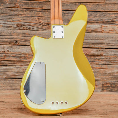 Reverend Raymond Gold Metallic Bass Guitars / 4-String