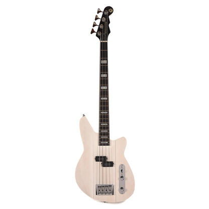 Reverend Sentinel Bass Guitar Transparent White Bass Guitars / 4-String