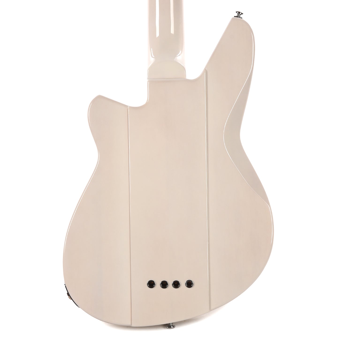 Reverend Sentinel Bass Guitar Transparent White Bass Guitars / 4-String
