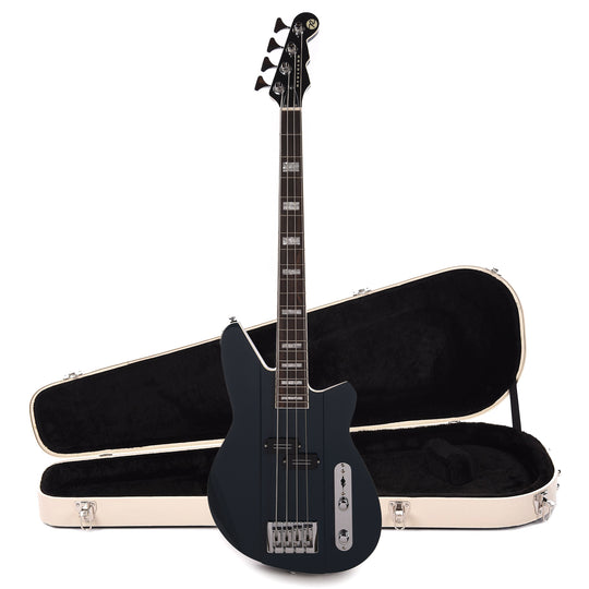 Reverend Sentinel Bass High Tide Blue Hardshell Case Bundle Bass Guitars / 4-String