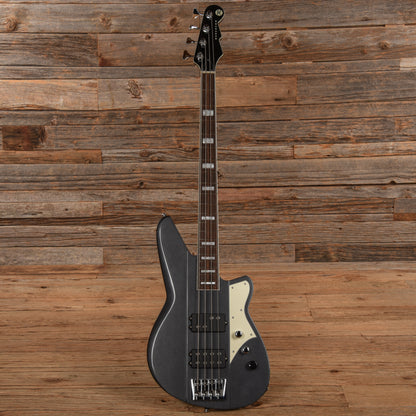 Reverend Thundergun Gunmetal Bass Guitars / 4-String